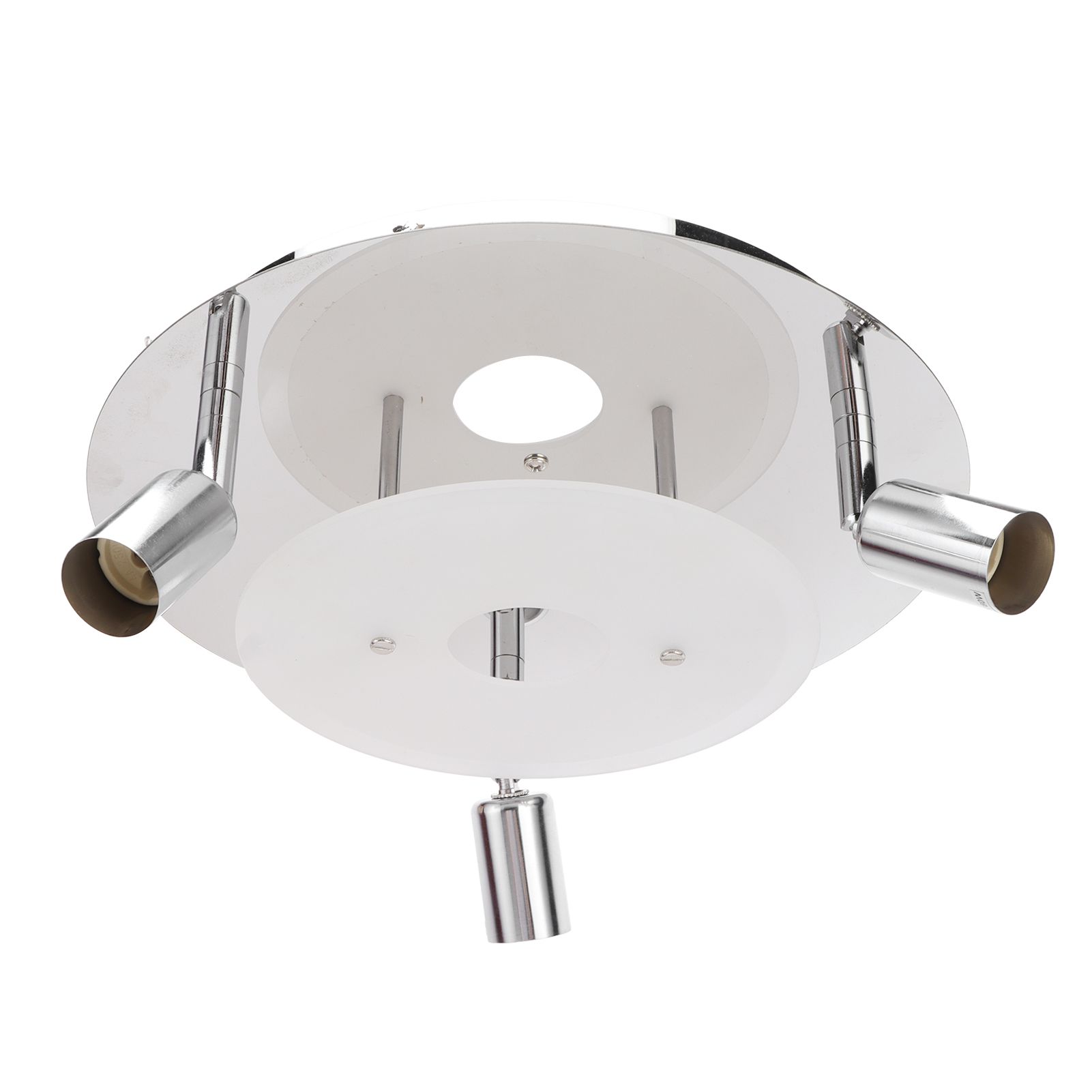 GU10 Household Ceiling Lamp 3 Heads Round Ceiling Lamp Modern Ceiling Light for Bedroom Living Room 85‑265V - Image 8