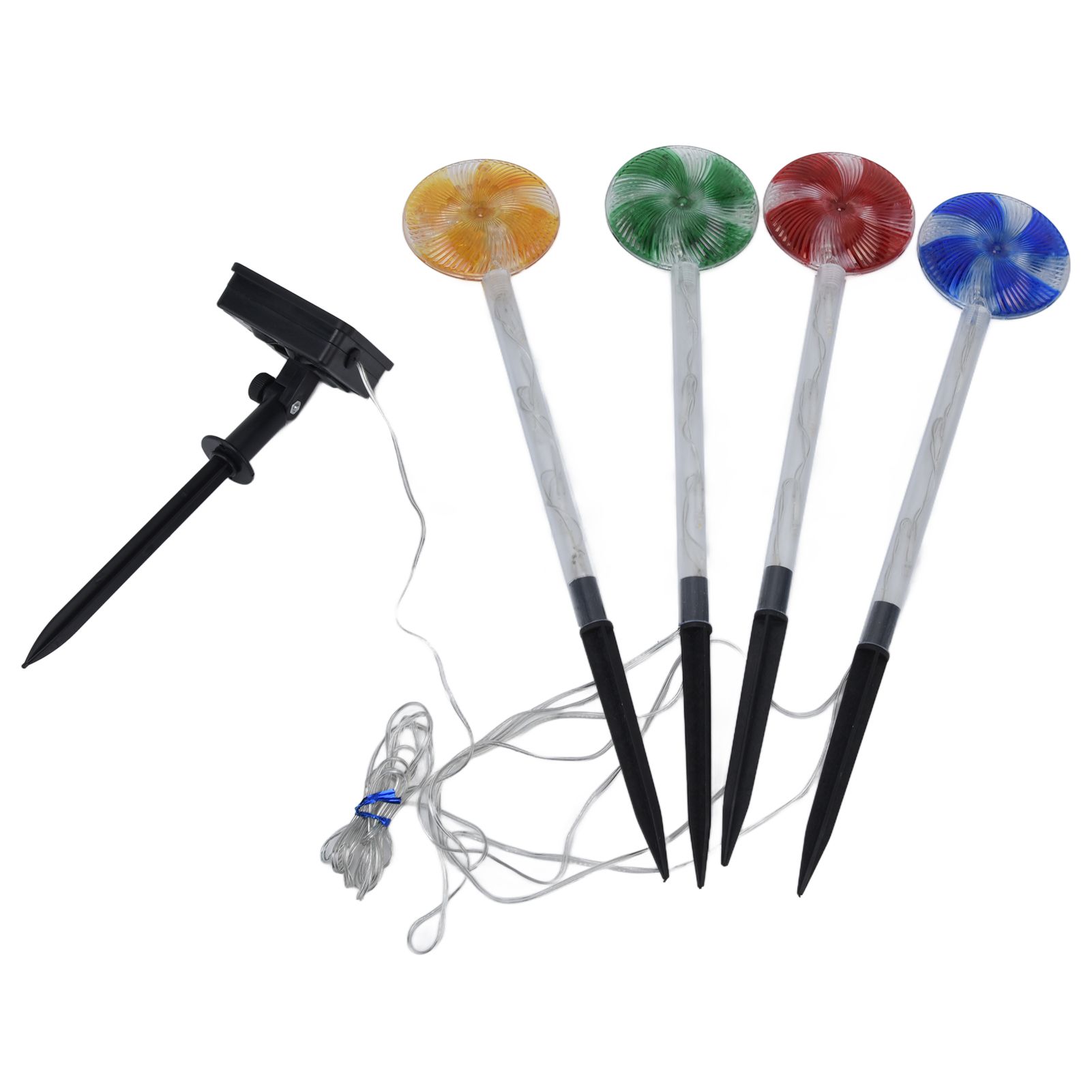 Candy Christmas Pathway Lights IP44 Waterproof LED Lighted Pathway Markers for Christmas Decor - Image 2