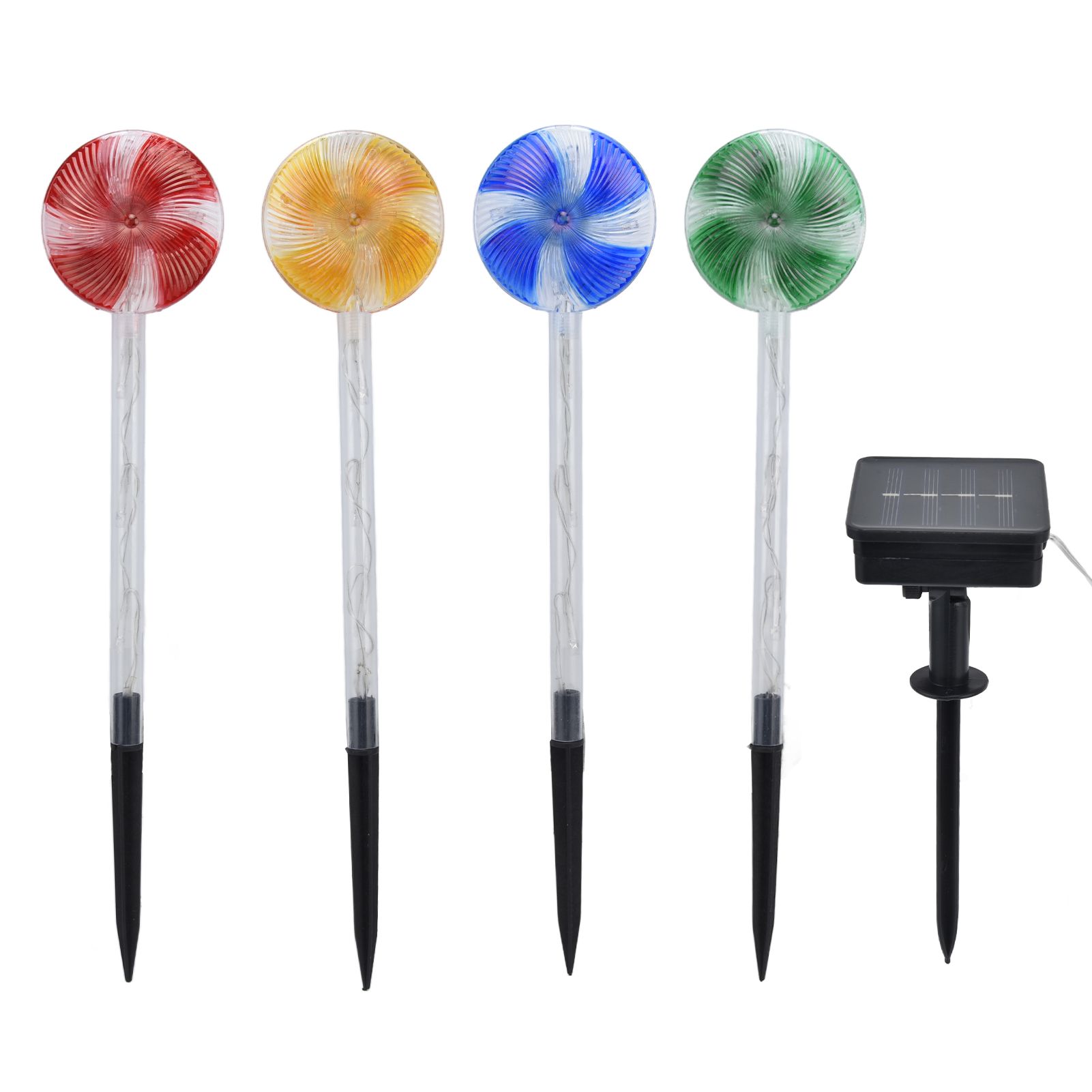 Candy Christmas Pathway Lights IP44 Waterproof LED Lighted Pathway Markers for Christmas Decor - Image 4