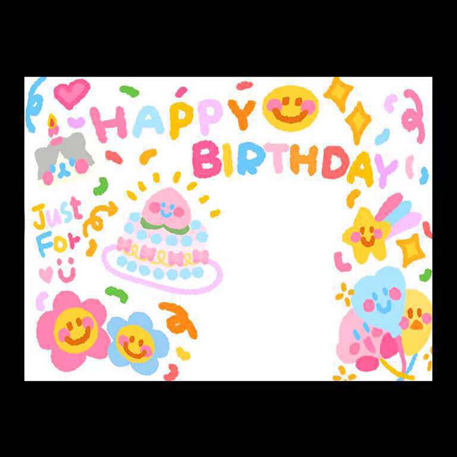 Happy Birthday Projector Mini Birthday Projection Lamp Portable Kids Projection Light for HouseholdSquare 3 Green - Image 2