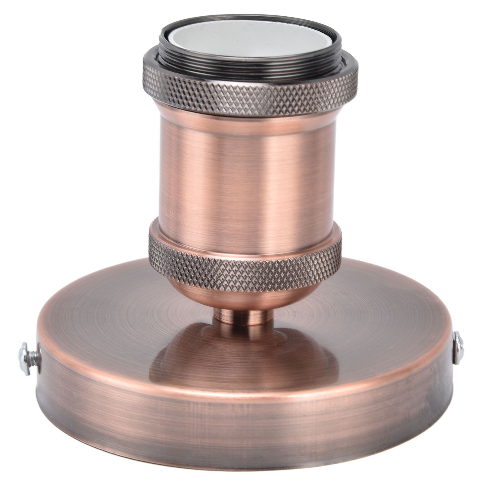 Vintage E26 E27 Lamp Socket Ceiling Lamp Holder with Accessories for Kitchen Bedroom Living Room 100‑240VAntique Red - Image 4