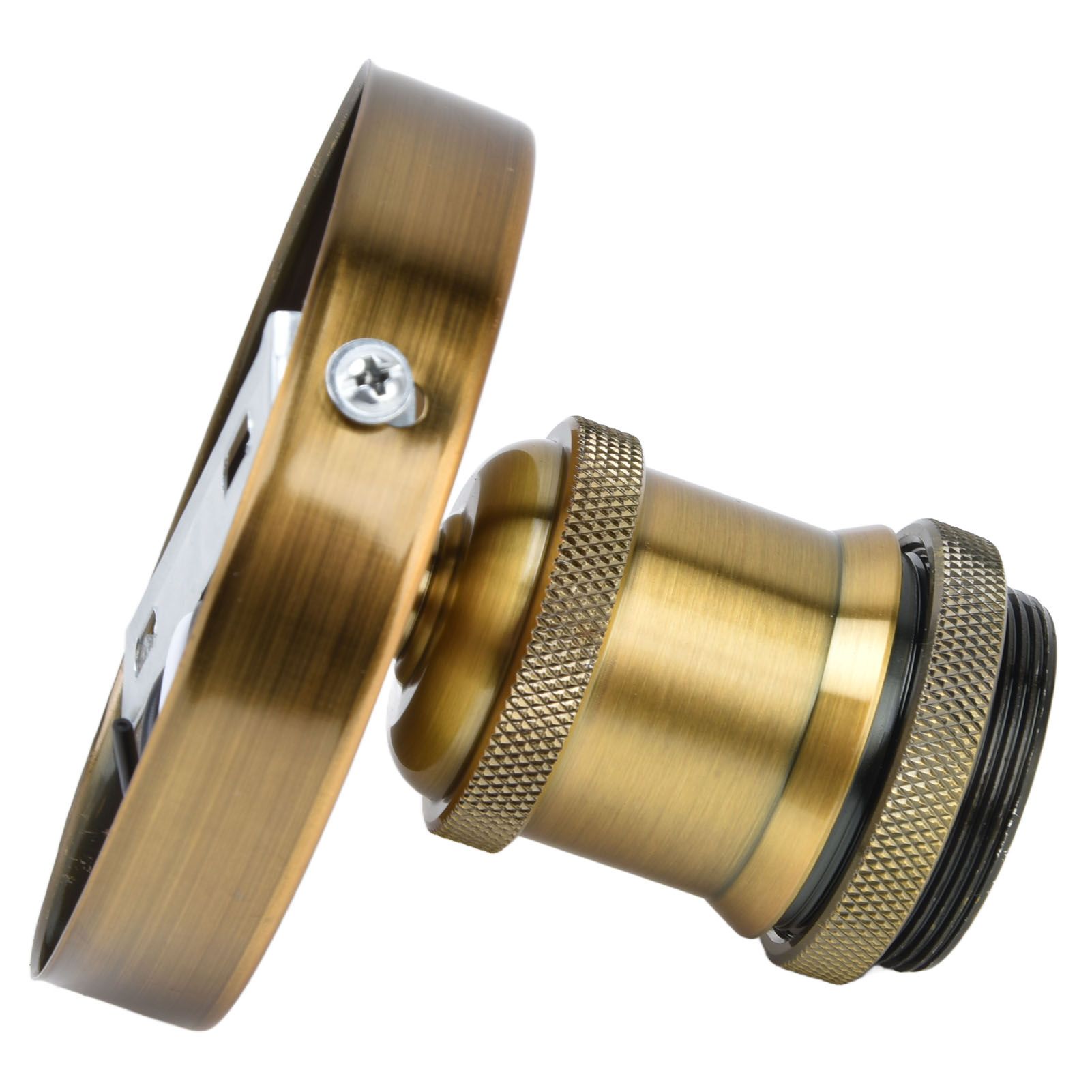 Vintage E26 E27 Lamp Socket Ceiling Lamp Holder with Accessories for Kitchen Bedroom Living Room 100‑240VAntique Gold - Image 6