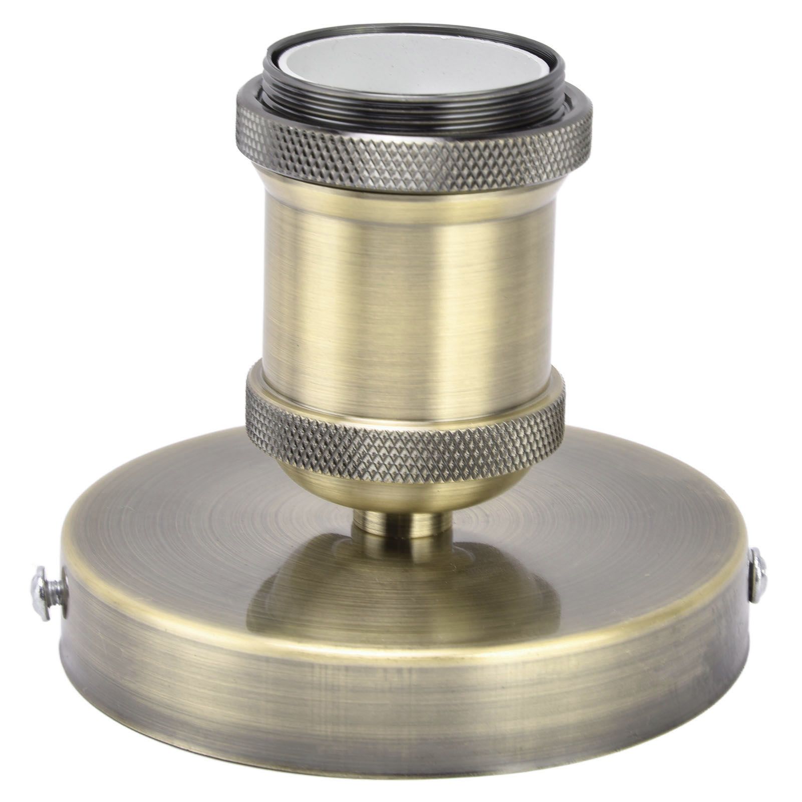 Vintage E26 E27 Lamp Socket Ceiling Lamp Holder with Accessories for Kitchen Bedroom Living Room 100‑240VAntique Green - Image 4