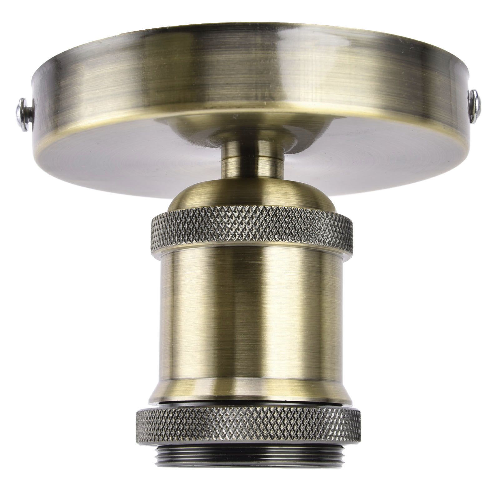 Vintage E26 E27 Lamp Socket Ceiling Lamp Holder with Accessories for Kitchen Bedroom Living Room 100‑240VAntique Green - Image 6