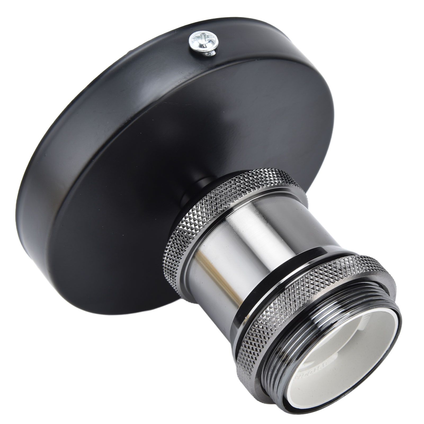 Vintage E26 E27 Lamp Socket Ceiling Lamp Holder with Accessories for Kitchen Bedroom Living Room 100‑240VBlack - Image 7