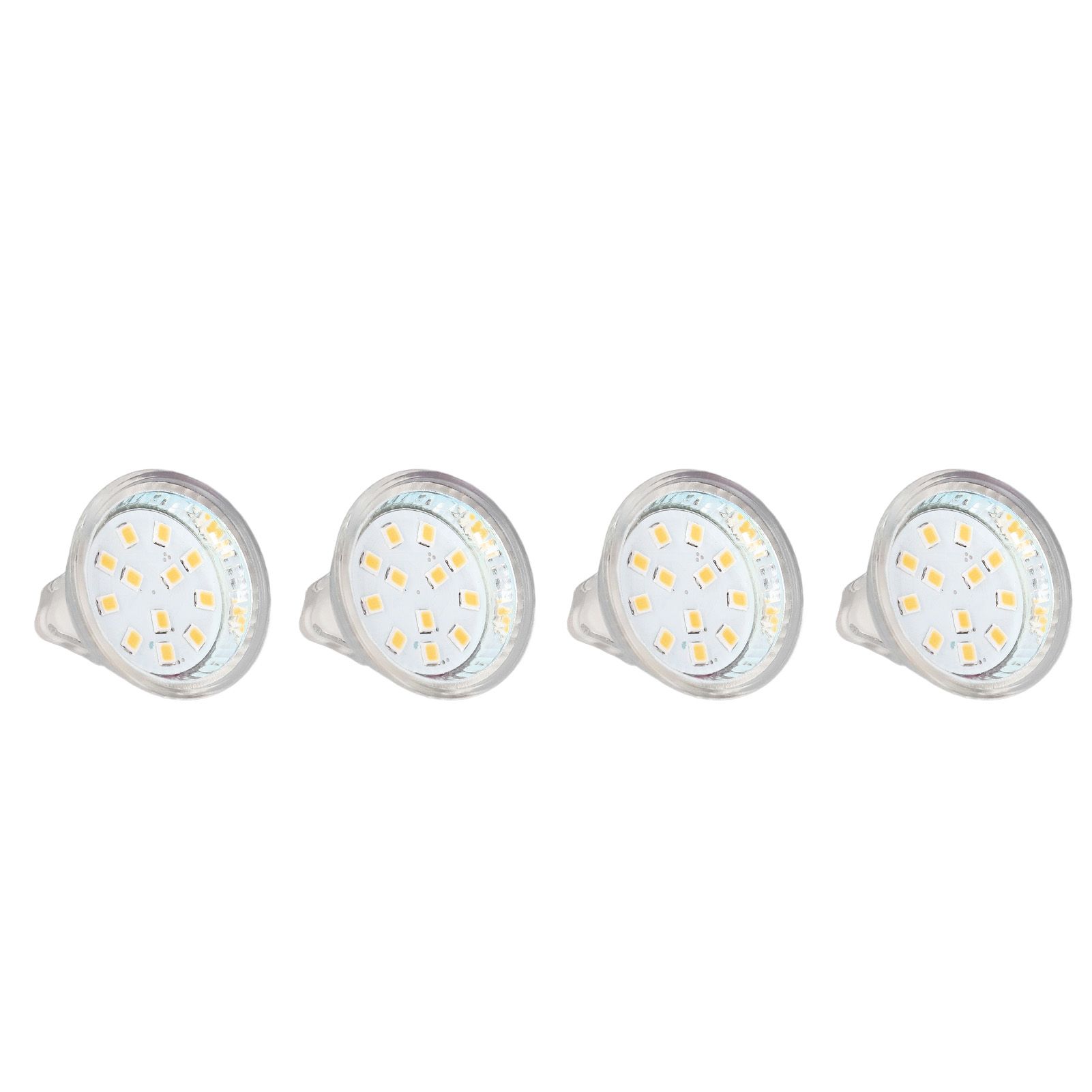 4PCS MR11 12LED Light Bulb 2W 300LM Spot Light Bulb Double Pin Base Landscape Light BulbWarm White 3000K - Image 4