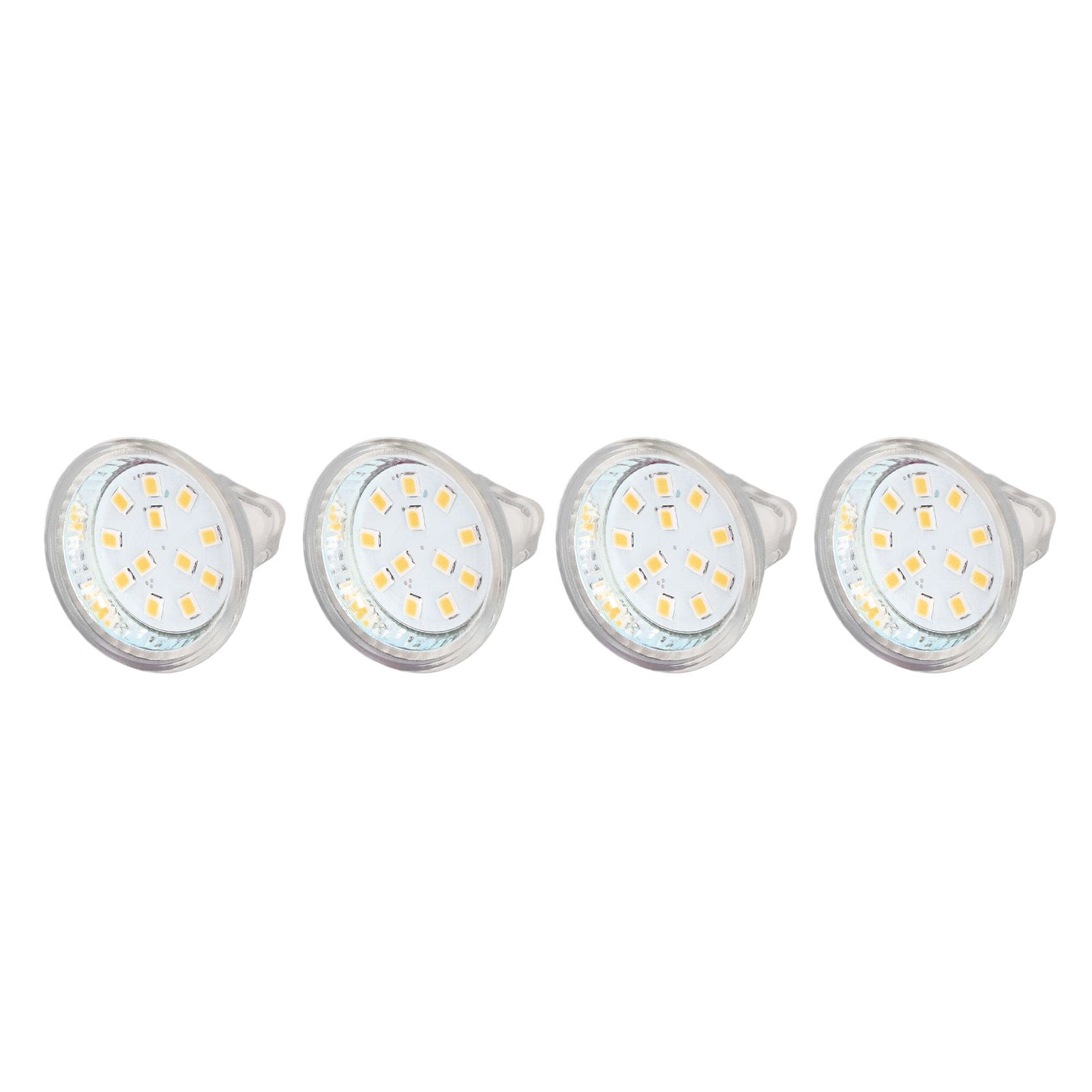 4PCS MR11 12LED Light Bulb 2W 300LM Spot Light Bulb Double Pin Base Landscape Light BulbWarm White 3000K - Image 5