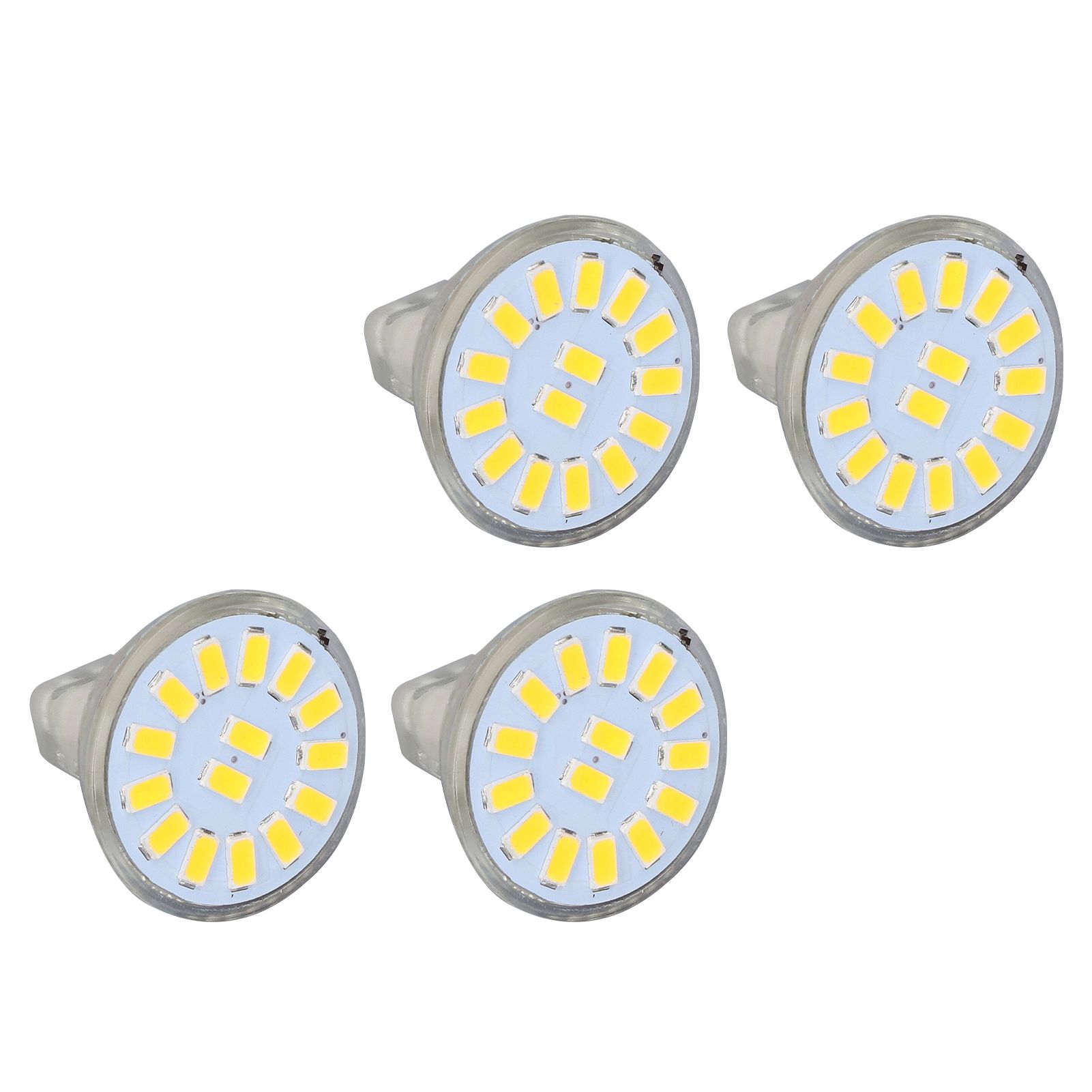 4PCS 15LED MR11 Light Bulb 5W 500LM Double Pin Base Landscape Spot Light Bulb for Living RoomWarm White - Image 7