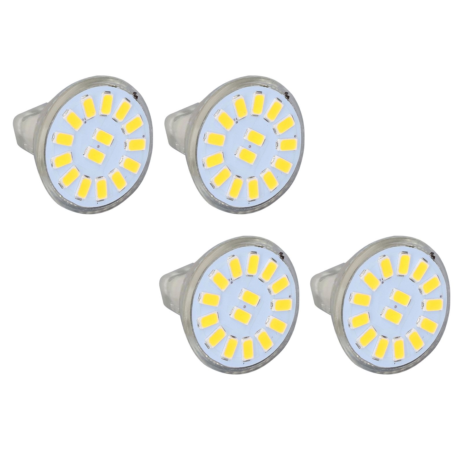 4PCS 15LED MR11 Light Bulb 5W 500LM Double Pin Base Landscape Spot Light Bulb for Living RoomWarm White - Image 8