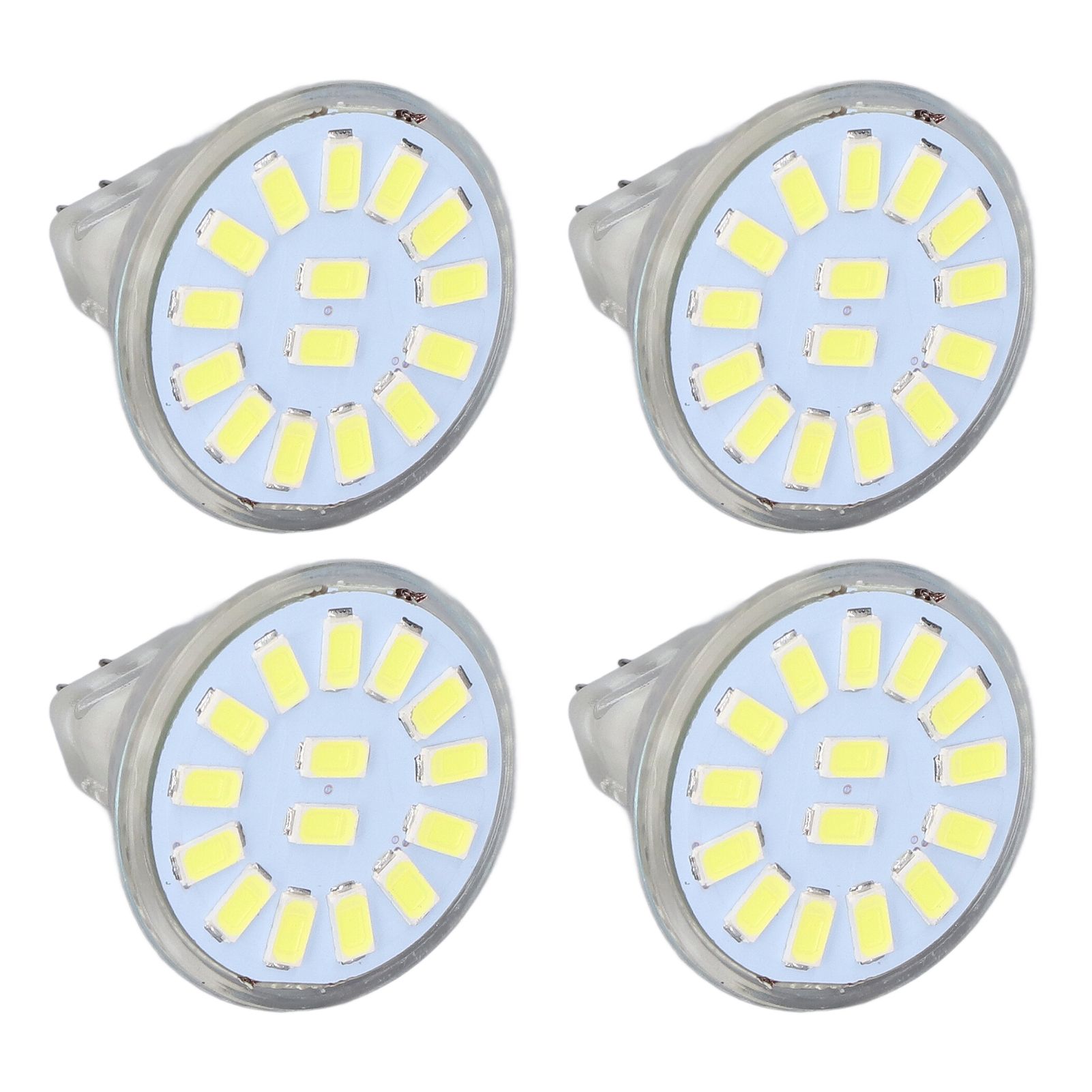 4PCS 15LED MR11 Light Bulb 5W 500LM Double Pin Base Landscape Spot Light Bulb for Living RoomCold White - Image 5