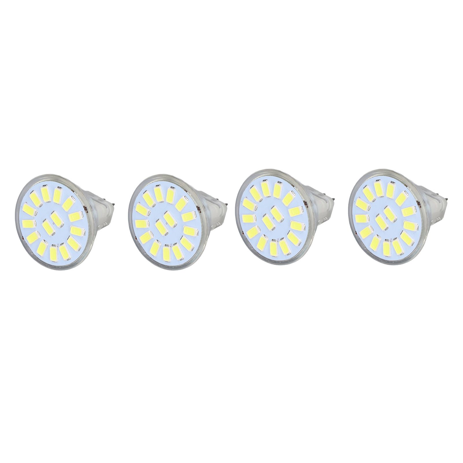 4PCS 15LED MR11 Light Bulb 5W 500LM Double Pin Base Landscape Spot Light Bulb for Living RoomCold White - Image 7