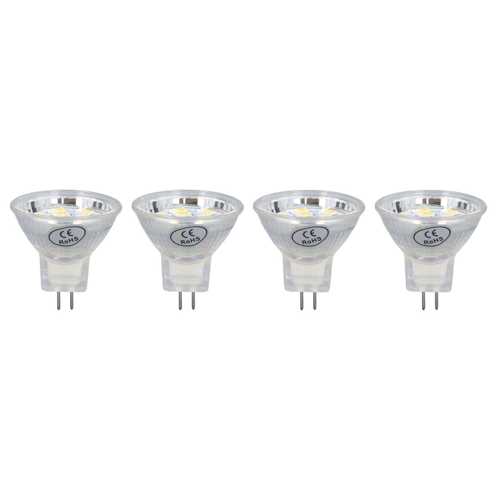 4Pcs MR11 LED Bulb 3W 300lm Bulb with 9 Beads Double Pin Base for Spotlight Landscape LampWarm White Light - Image 3