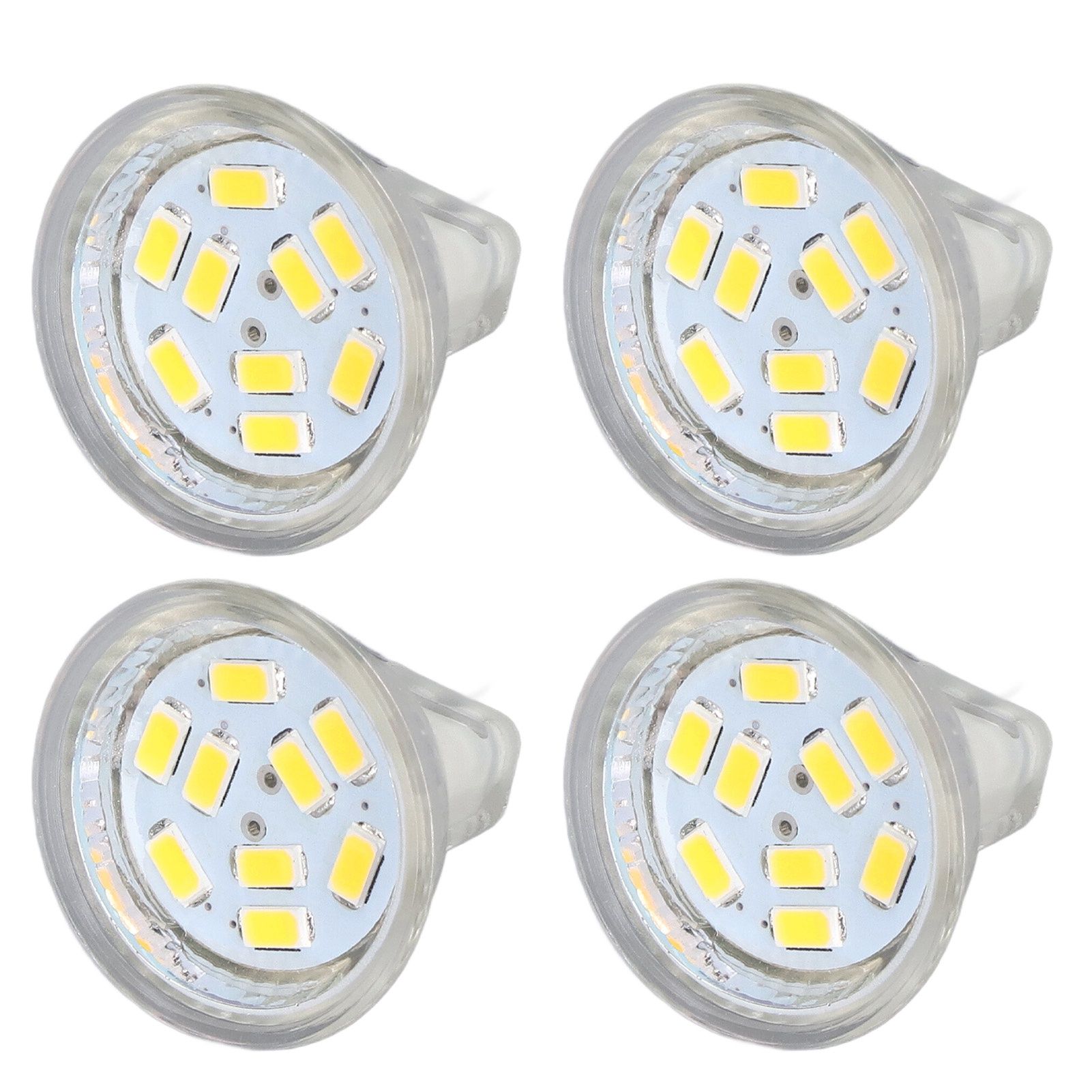 4Pcs MR11 LED Bulb 3W 300lm Bulb with 9 Beads Double Pin Base for Spotlight Landscape LampWarm White Light - Image 8