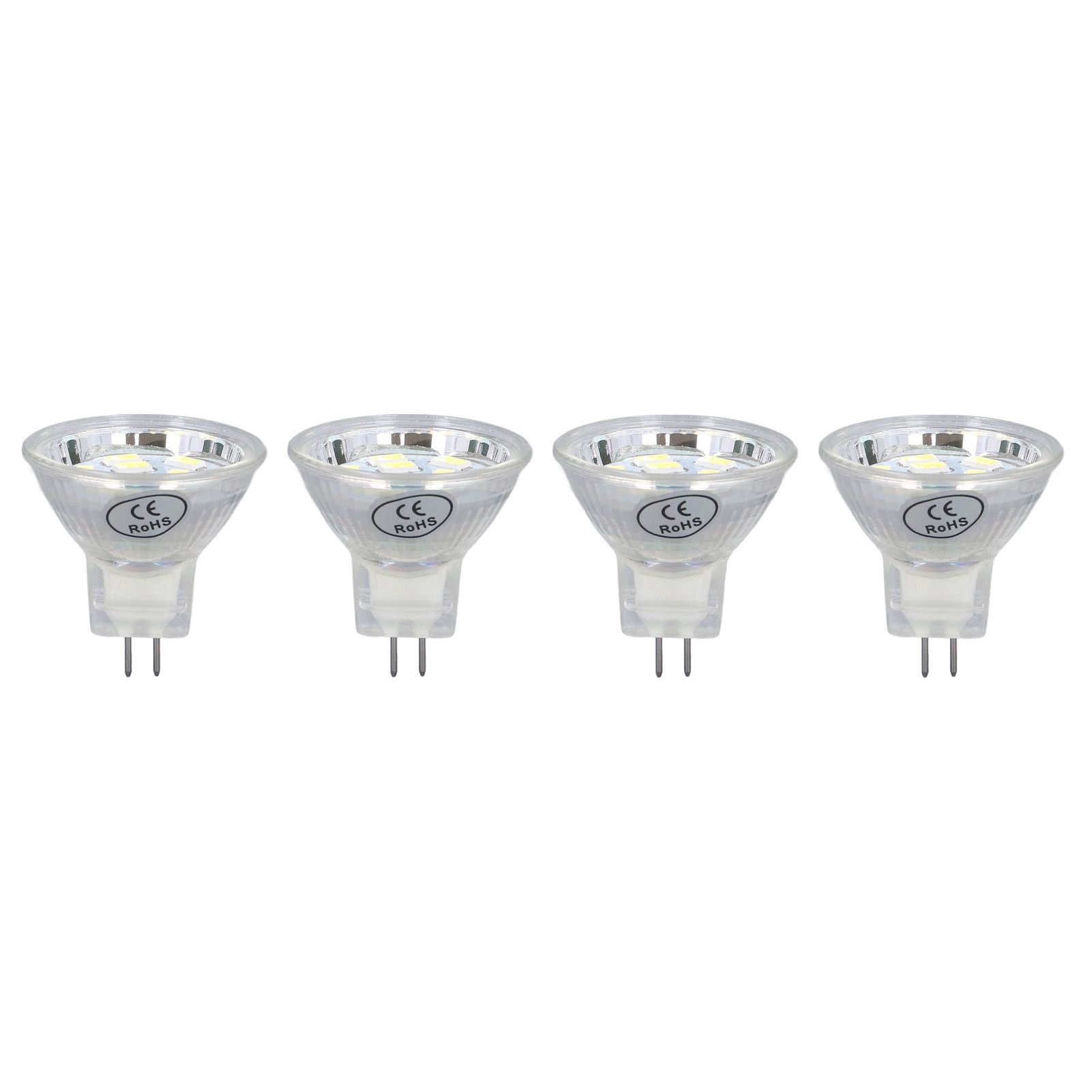4Pcs MR11 LED Bulb 3W 300lm Bulb with 9 Beads Double Pin Base for Spotlight Landscape LampCold White Light - Image 3