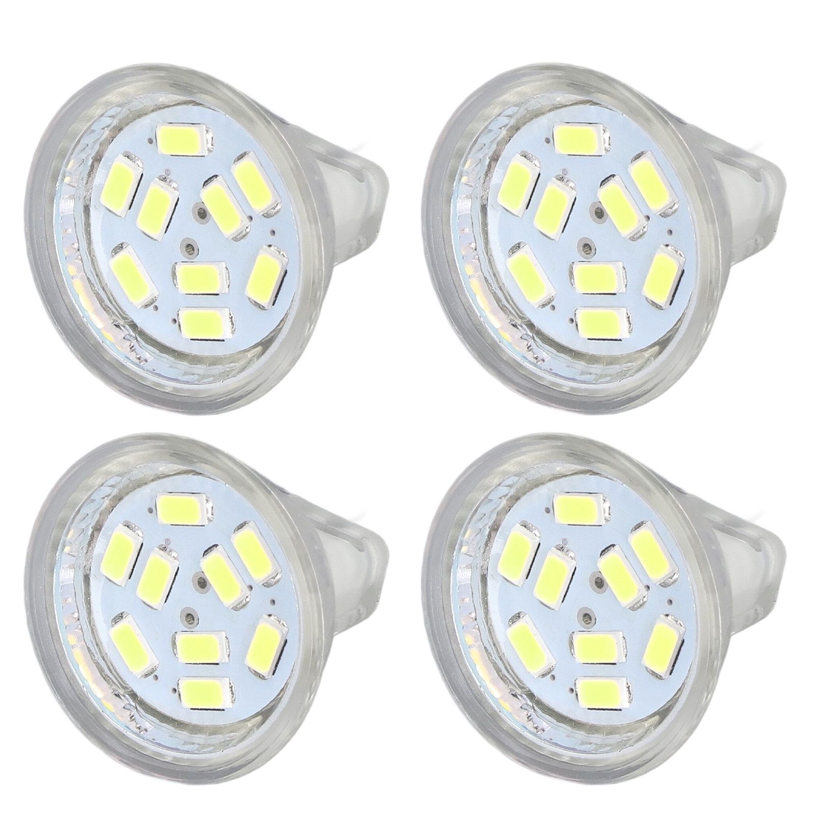 4Pcs MR11 LED Bulb 3W 300lm Bulb with 9 Beads Double Pin Base for Spotlight Landscape LampCold White Light - Image 8