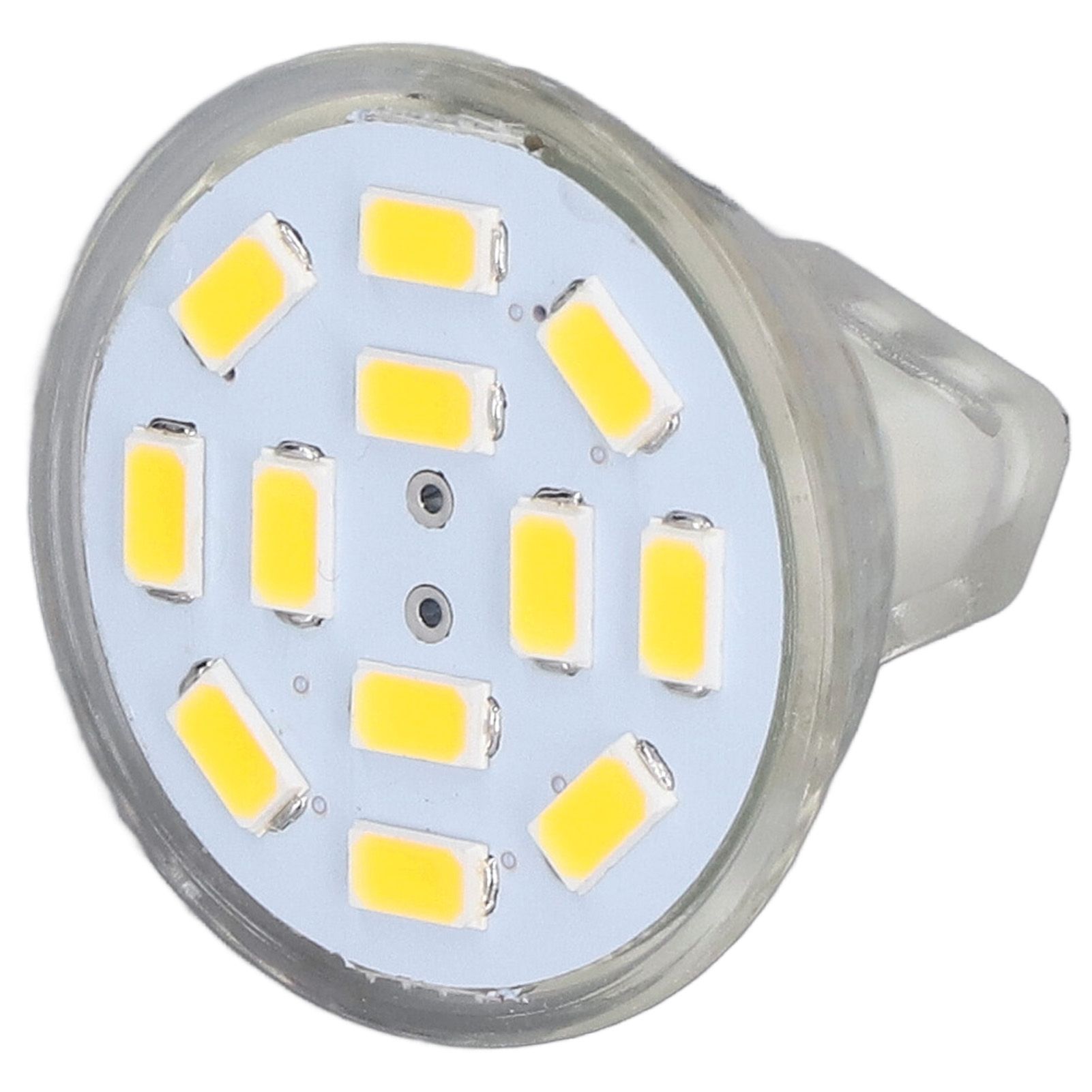 4PCS MR11 12LED Light Bulb 4W 400LM Double Pin Base Landscape Spot Light Bulb for Bedroom DC12VWarm White - Image 2