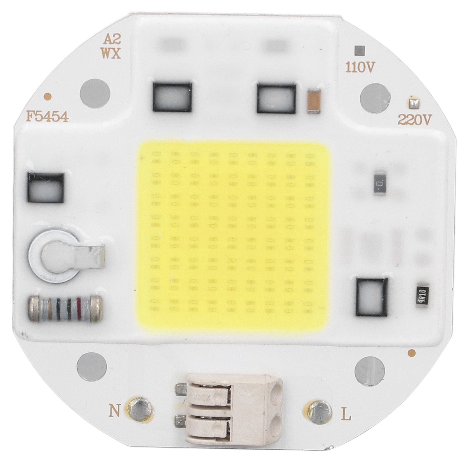 COB Lamp Bead High Power LED Chip High Brightness Drive Free for DIY Lamp Floodlight Indoor Lighting 220V70W Cold White 5800K-6500K - Image 1