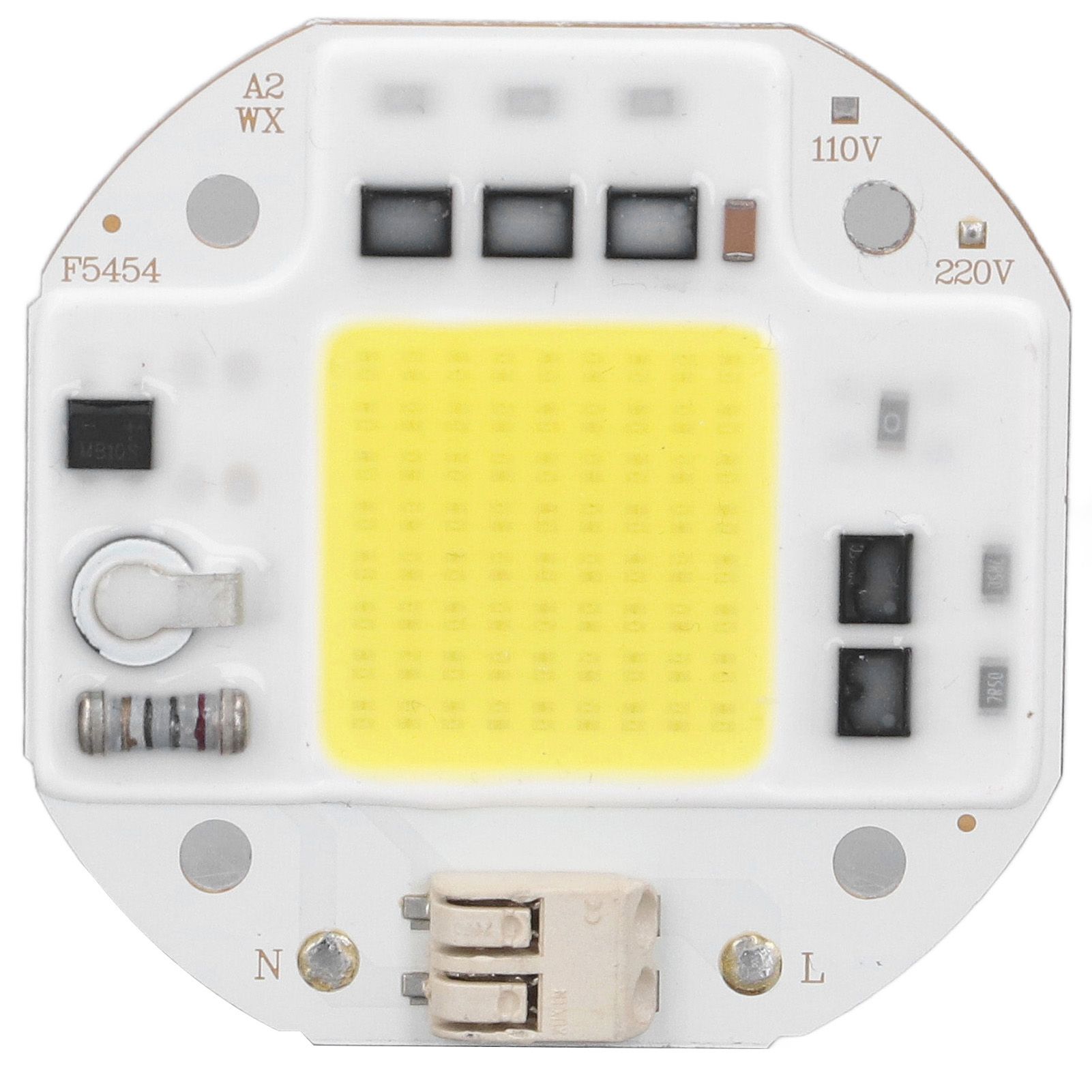 COB Lamp Bead High Power LED Chip High Brightness Drive Free for DIY Lamp Floodlight Indoor Lighting 220V100W Cold White 5800K-6500K - Image 1