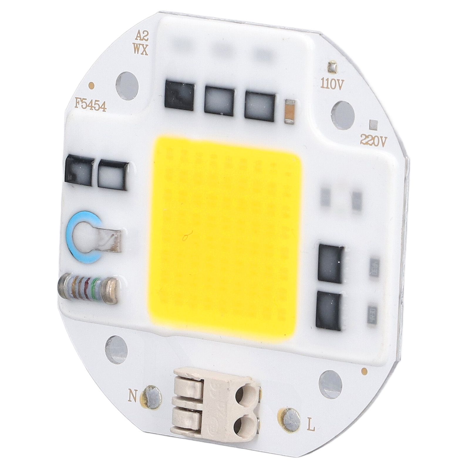 COB Lamp Bead High Power LED Chip High Brightness COB Light Emitter Drive Free for DIY Lighting 110V100W Warm White 2800K‑3500K - Image 2