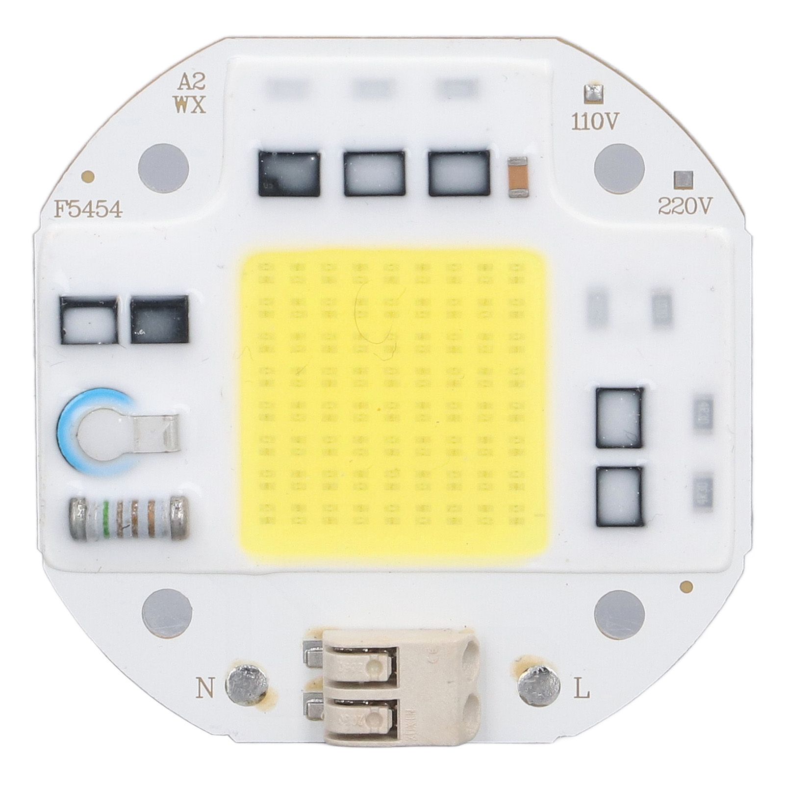 COB Lamp Bead High Power LED Chip High Brightness COB Light Emitter Drive Free for DIY Lighting 110V100W Cold White 5800K-6500K - Image 1