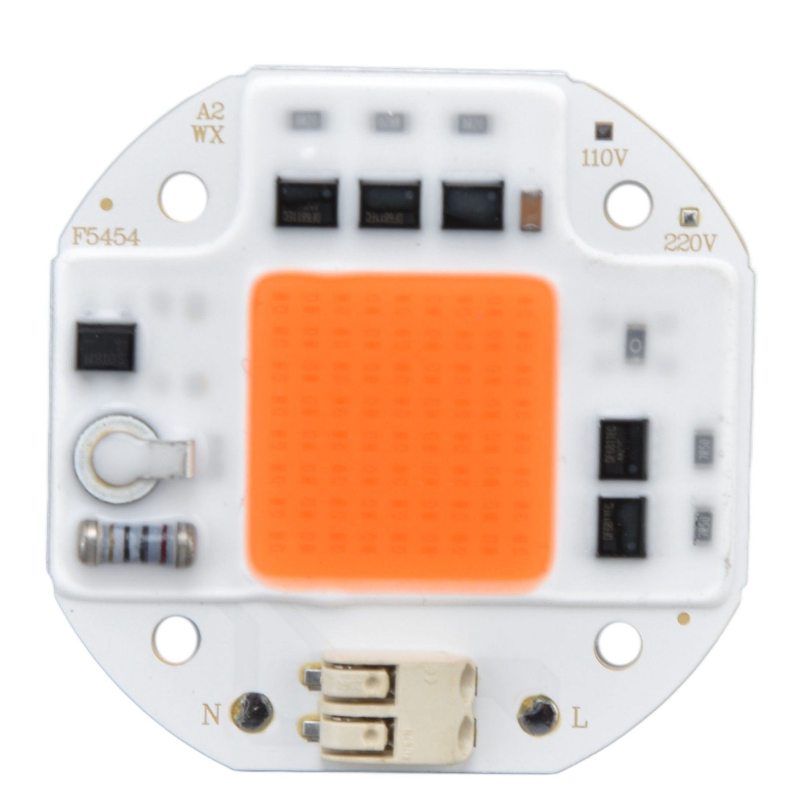 LED COB Chip Grow Light Bead LED Module 110V Full Spectrum 380‑800NM for DIY Plant Growth100W - Image 1
