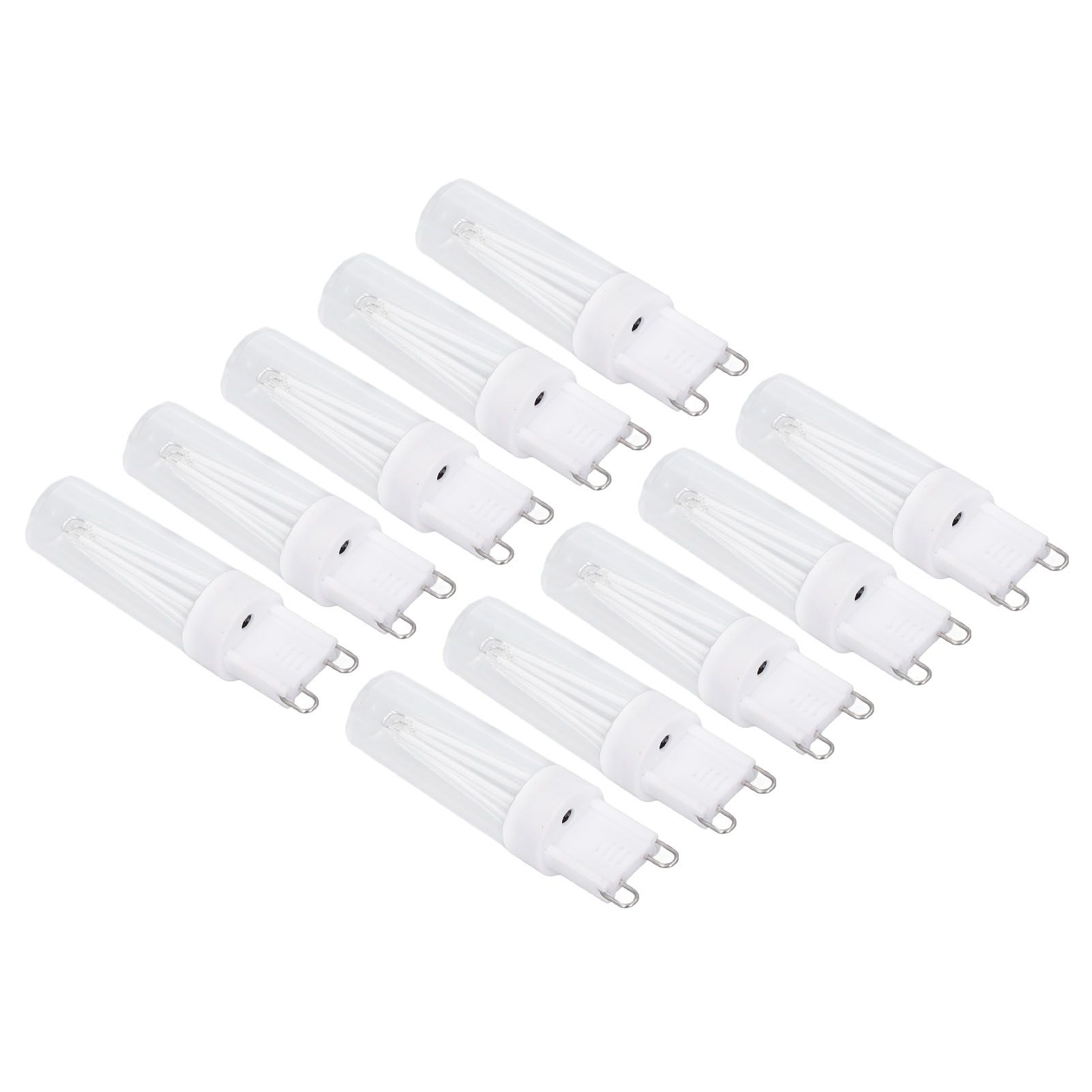 10pcs G9 Small Bulbs Blue Light Energy Saving Replacement LED Bulbs for Chandelier Table Lamp 500lm 3W 220V - Image 2