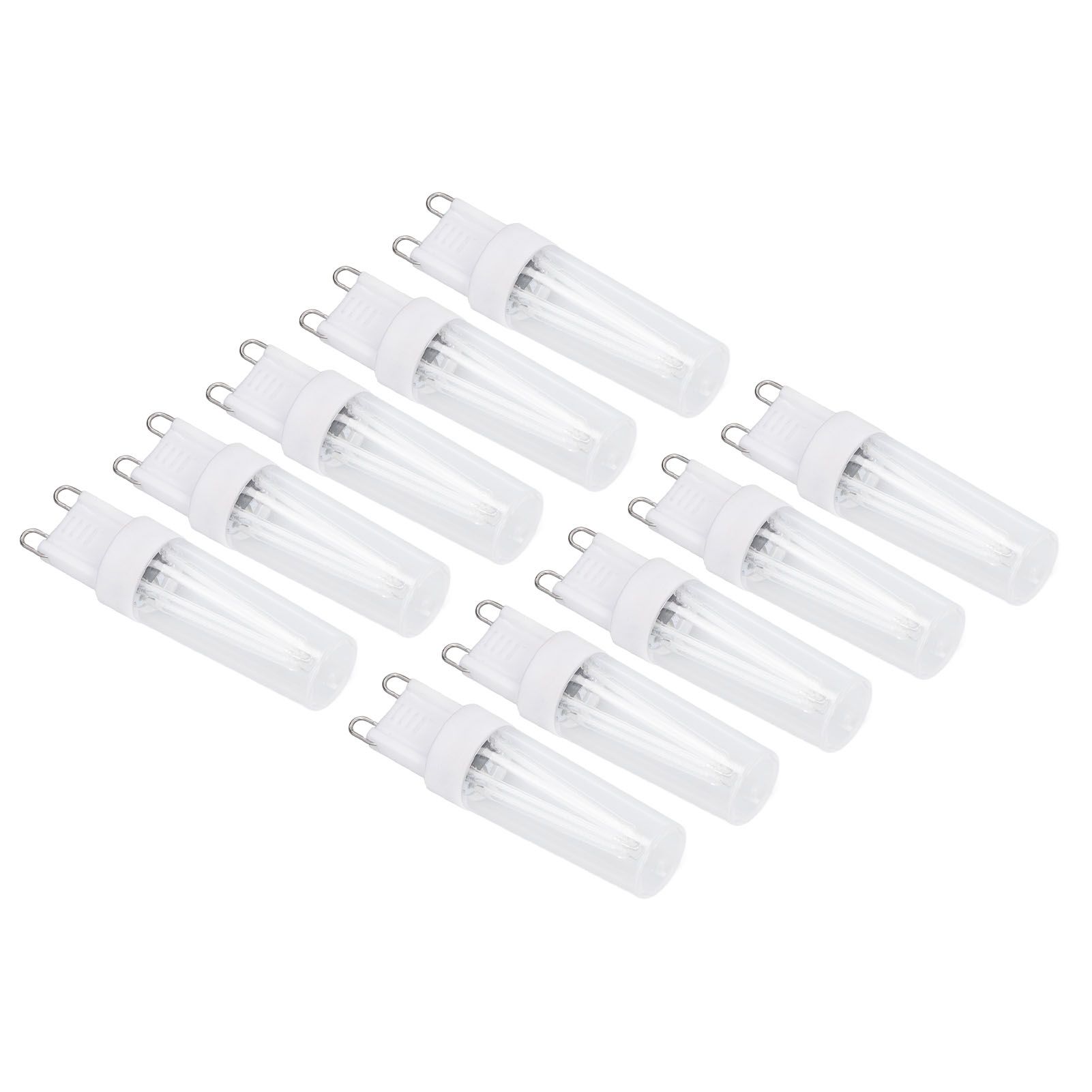10pcs G9 Small Bulbs Blue Light Energy Saving Replacement LED Bulbs for Chandelier Table Lamp 500lm 3W 220V - Image 3