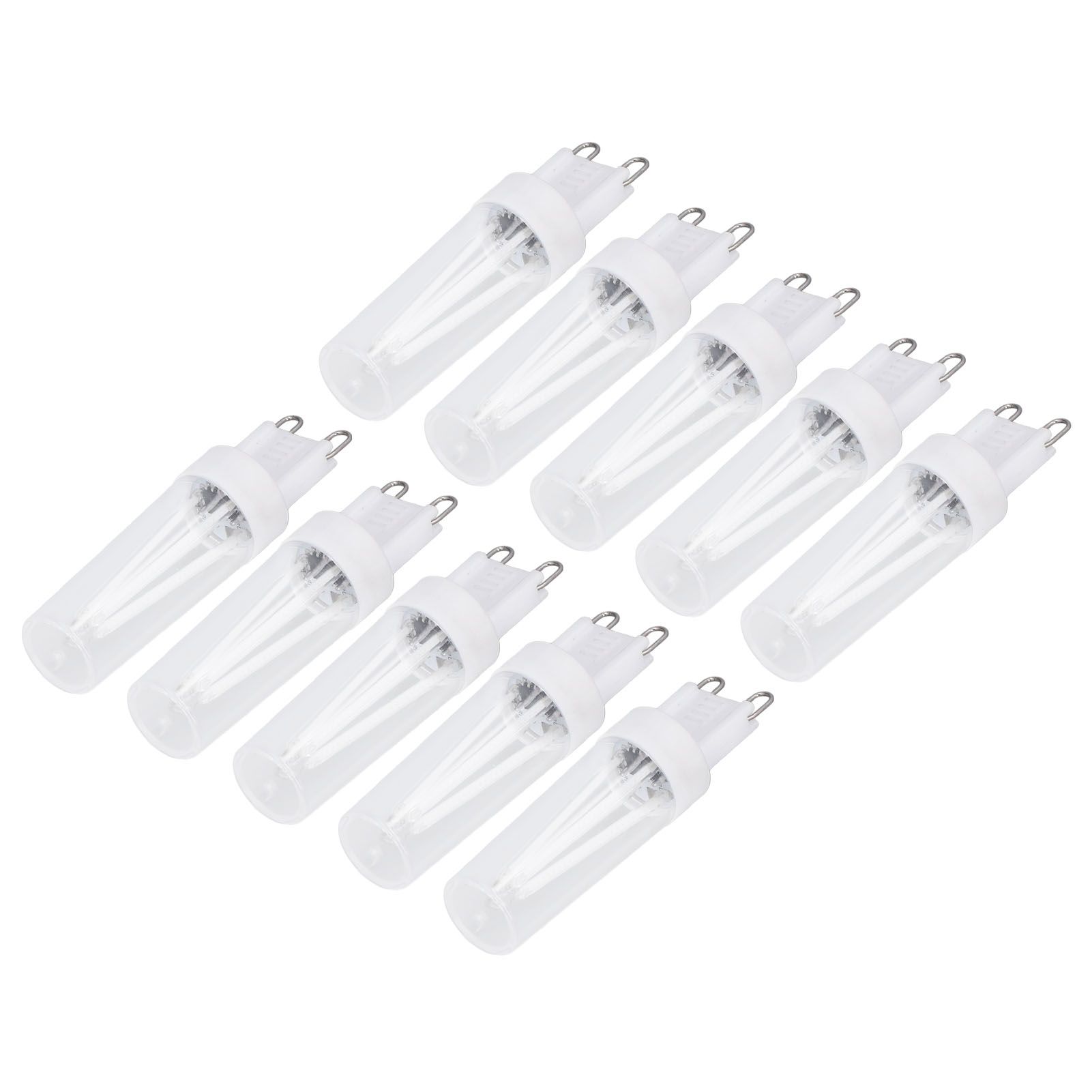 10pcs G9 Small Bulbs Blue Light Energy Saving Replacement LED Bulbs for Chandelier Table Lamp 500lm 3W 220V - Image 4