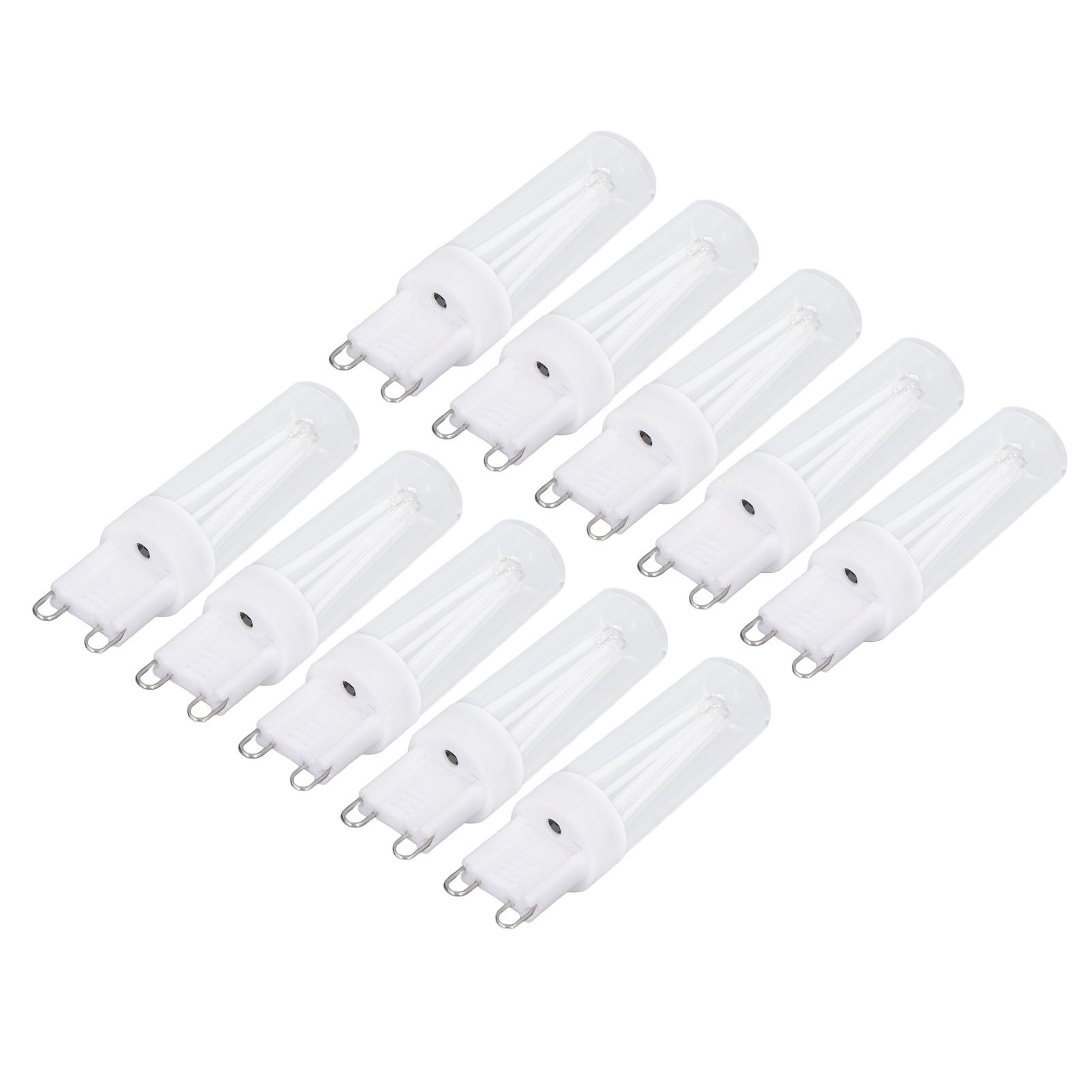 10pcs G9 Small Bulbs Blue Light Energy Saving Replacement LED Bulbs for Chandelier Table Lamp 500lm 3W 220V - Image 5