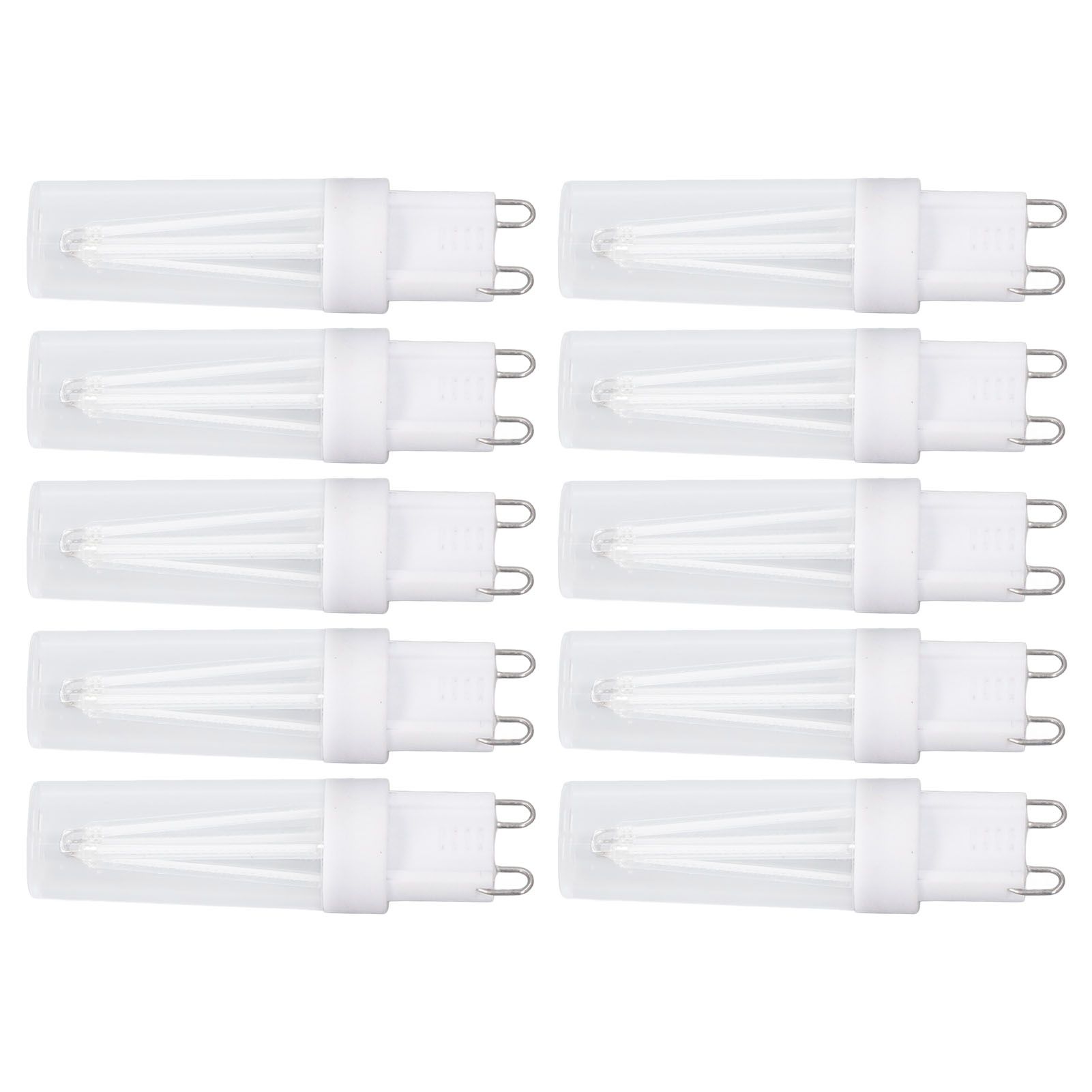 10pcs G9 Small Bulbs Blue Light Energy Saving Replacement LED Bulbs for Chandelier Table Lamp 500lm 3W 220V - Image 7