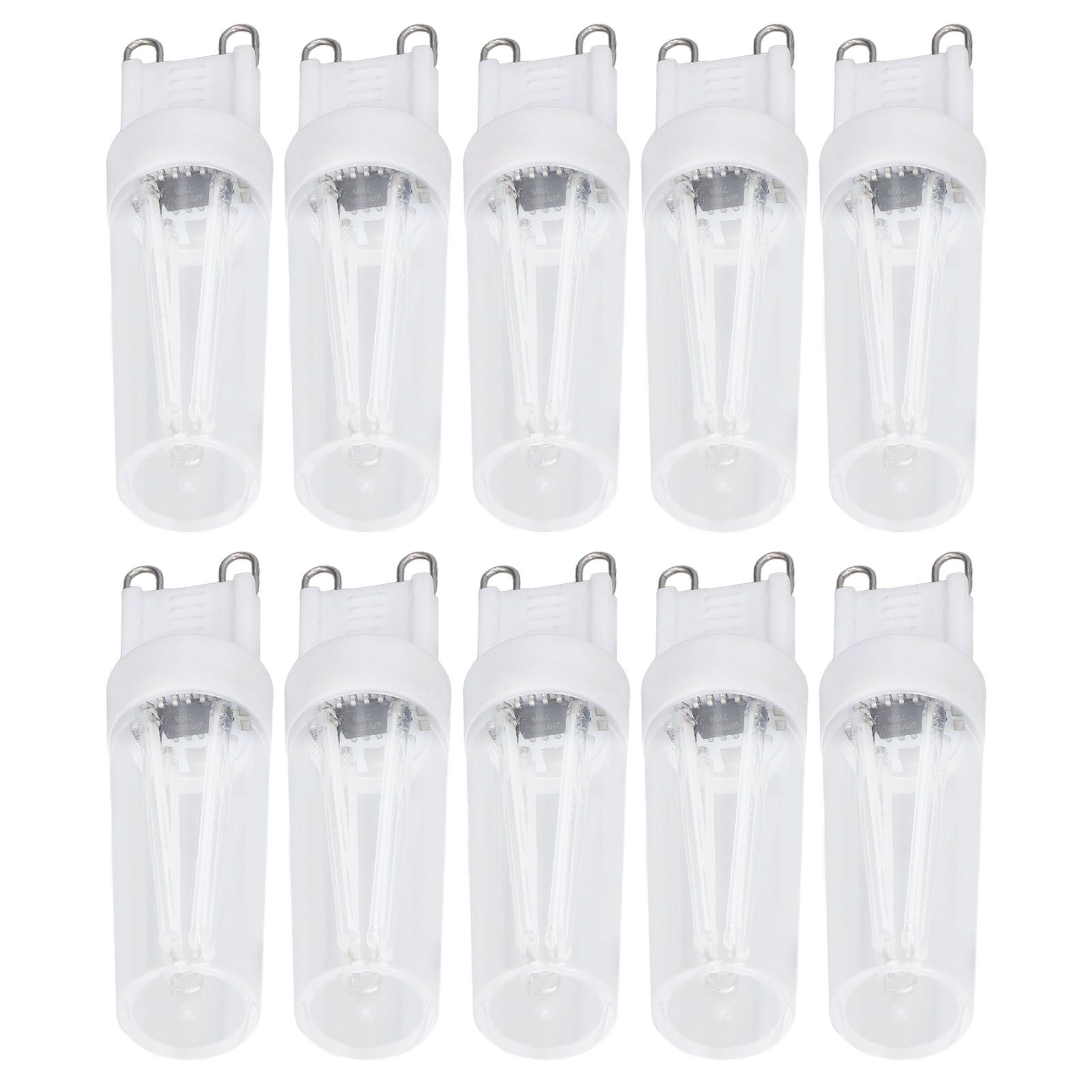 10pcs G9 Small Bulbs Blue Light Energy Saving Replacement LED Bulbs for Chandelier Table Lamp 500lm 3W 220V - Image 8
