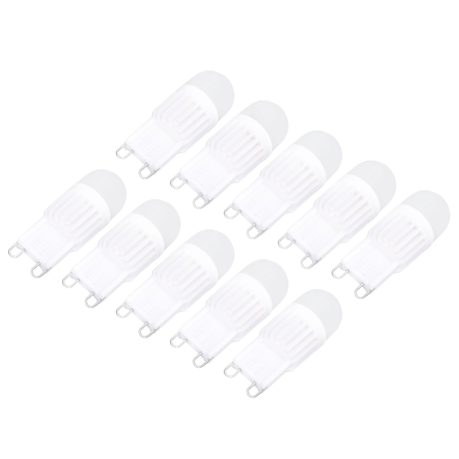 10pcs G9 Bulb Dimmable 2W 500lm G9 LED Bulb 30W Halogen Equivalent for Chandelier Ceiling Light Wall Lamp 220VWhite Light - Image 6