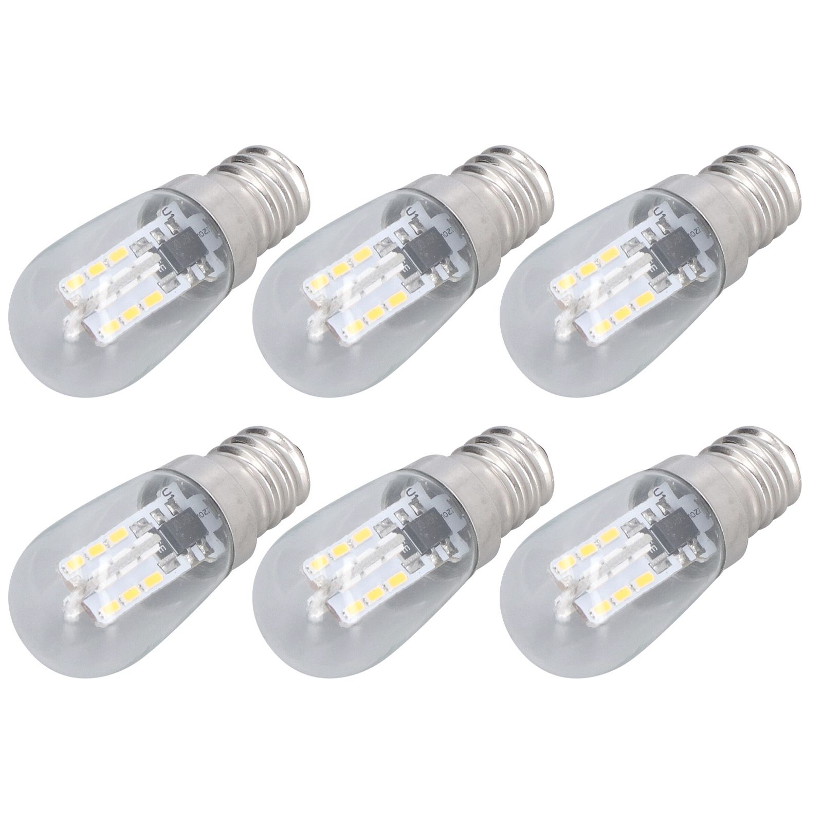 10PCS LED E12 Light Bulb Glass Small Ceiling Lamp Bulb 500LM Wall Lamp Bulb for Bedroom Office 220V - Image 5