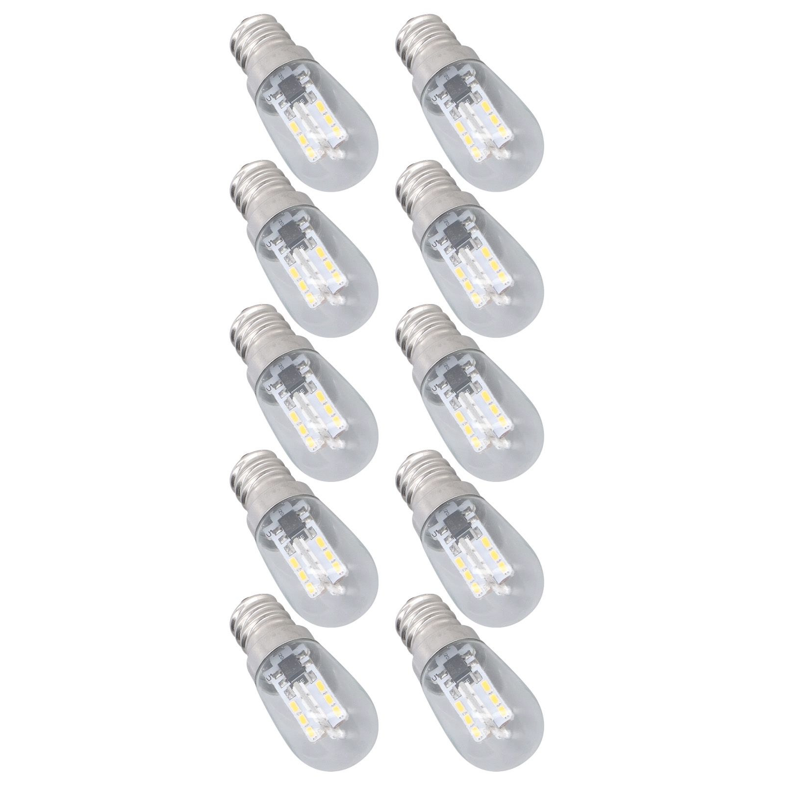 10PCS LED E12 Light Bulb Glass Small Ceiling Lamp Bulb 500LM Wall Lamp Bulb for Bedroom Office 220V - Image 6