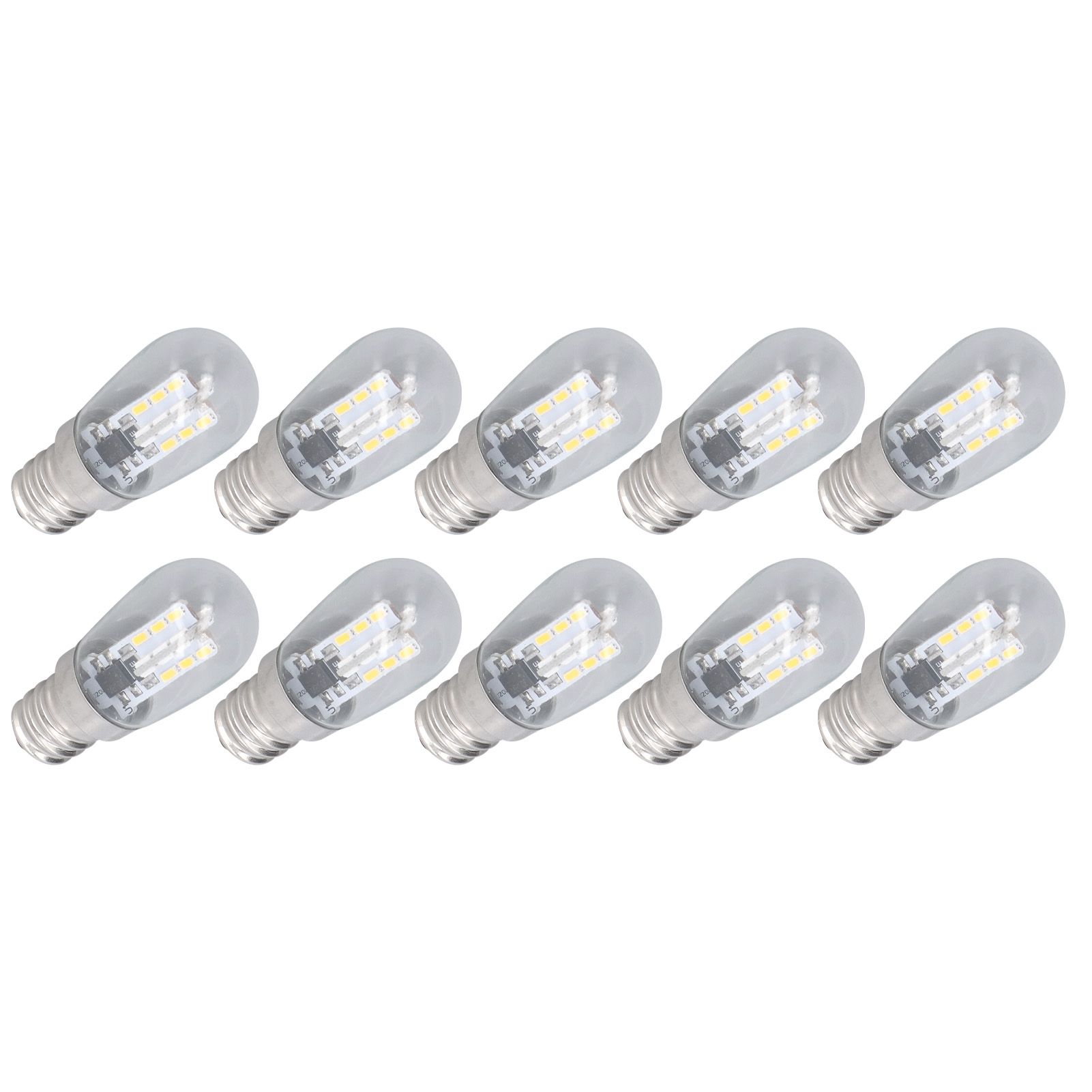 10PCS LED E12 Light Bulb Glass Small Ceiling Lamp Bulb 500LM Wall Lamp Bulb for Bedroom Office 220V - Image 7