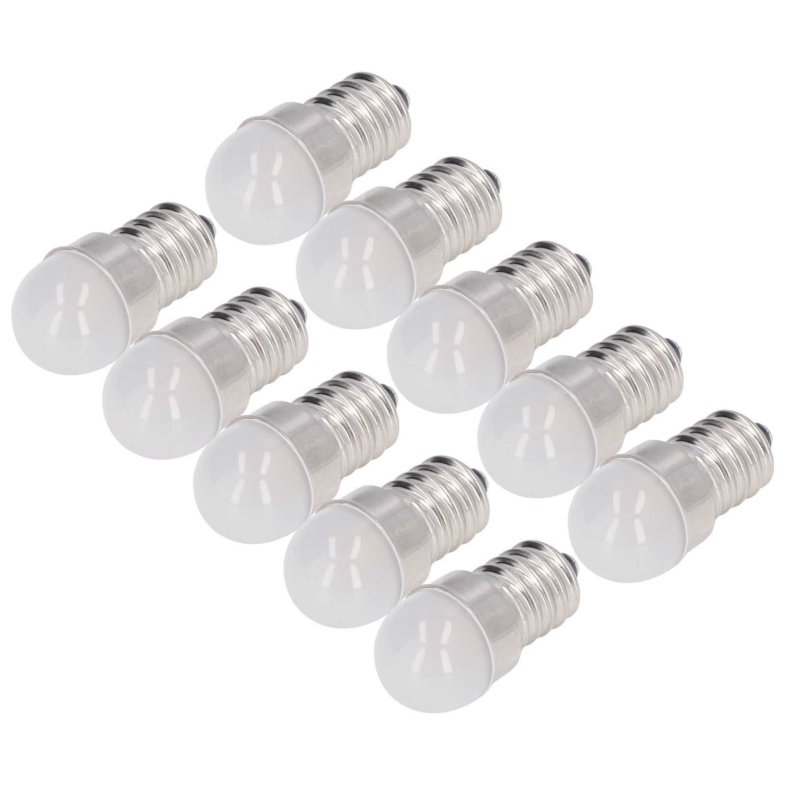 10pcs E14 Bulbs Energy Saving Warm White Light LED Small Bulbs for Ceiling Lamp Wall Lamp 500lm 1.5W 24V - Image 7