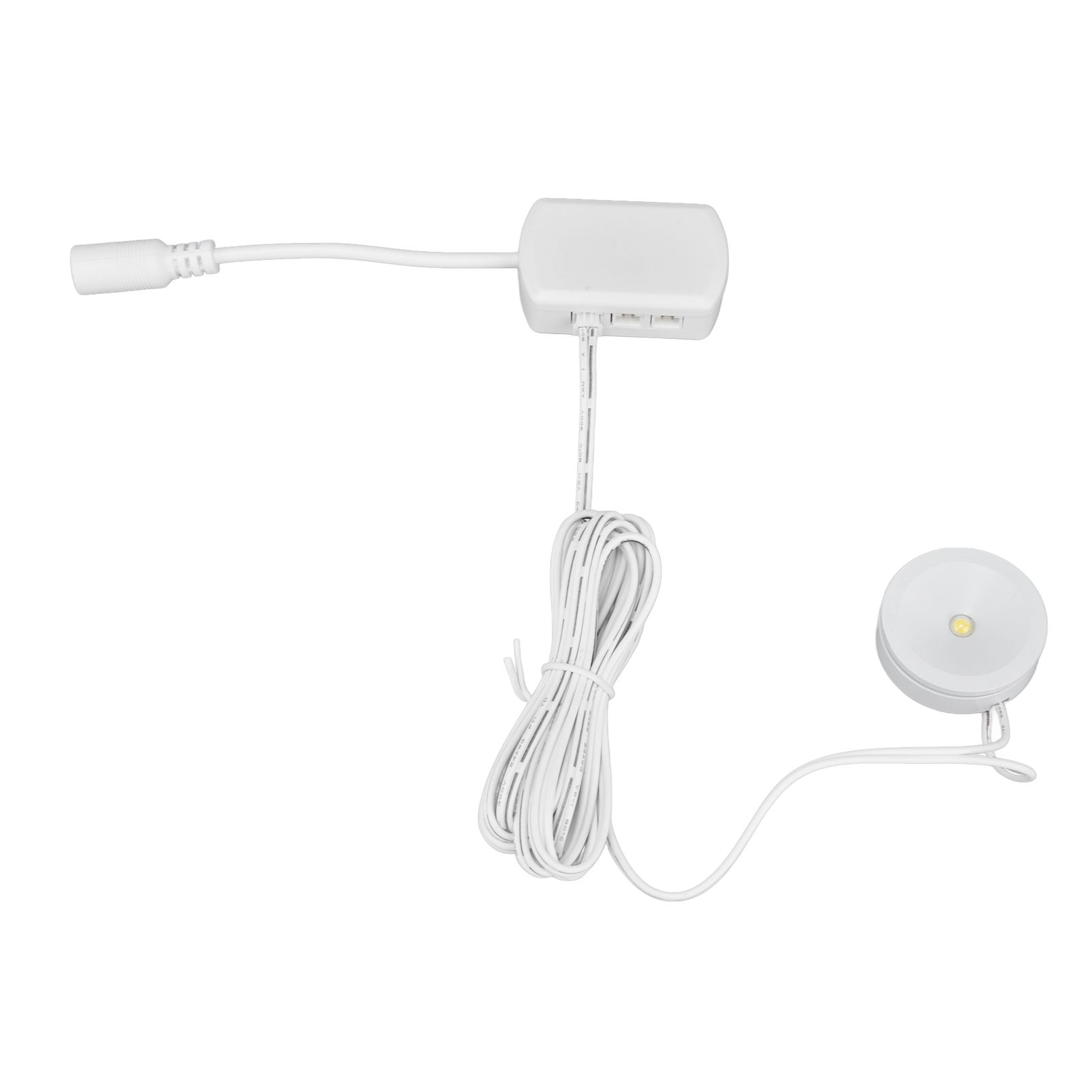 LED Under Cabinet Puck Lights Dimmable Ultra Thin Round Cabinet Light for Exhibition Halls Cabinets1 for 4 - Image 3