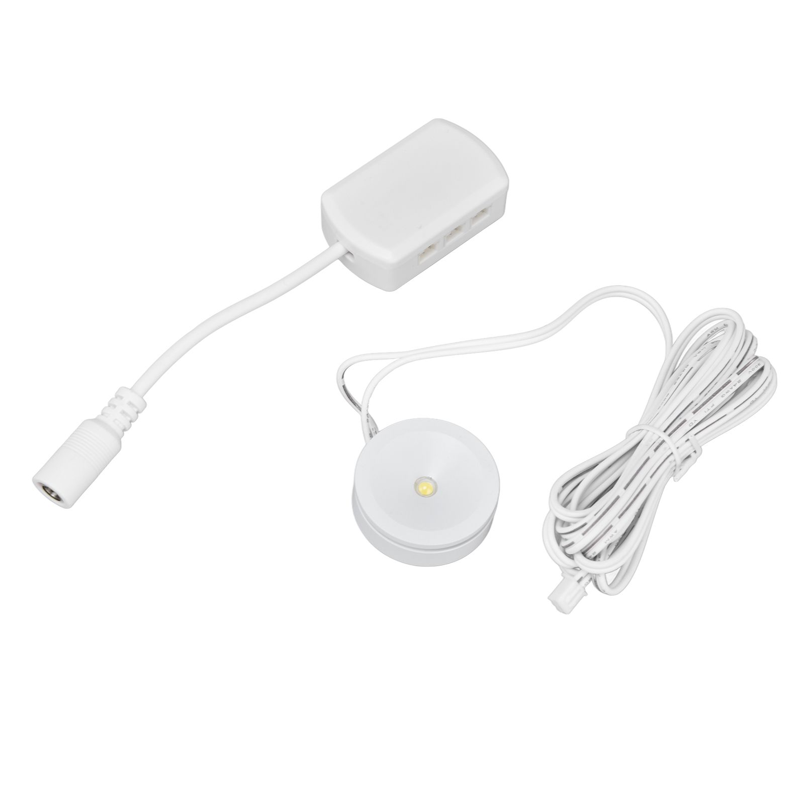 LED Under Cabinet Puck Lights Dimmable Ultra Thin Round Cabinet Light for Exhibition Halls Cabinets1 for 6 - Image 5