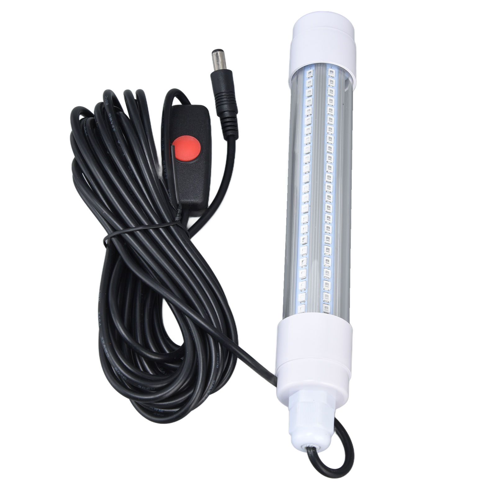 Submersible Fishing Light 16W AC12‑36V 1300lm LED Night Fishing Lure Bait Finder for Fish Tank AquariumWarm Light - Image 2