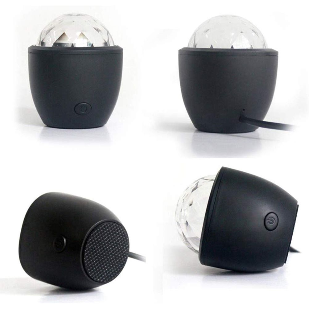 Lights LED Ball Stage Effect Rotating Party Light Sound Activated RC Bulb for DJ KTV Dancing - Image 5