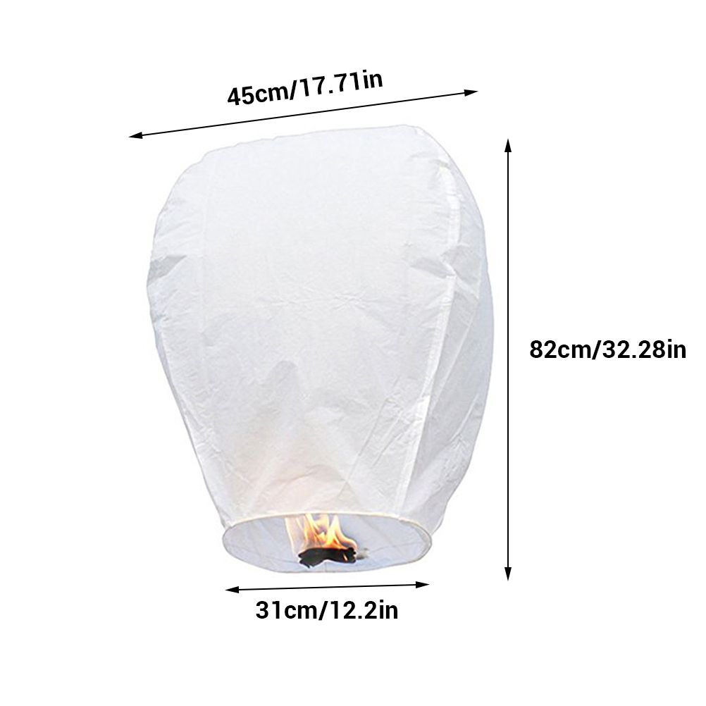 Chinese Lanterns Lanterns Biodegradable Fire Resistant Paper Lantern Chinese Wish Lanterns - Image 8
