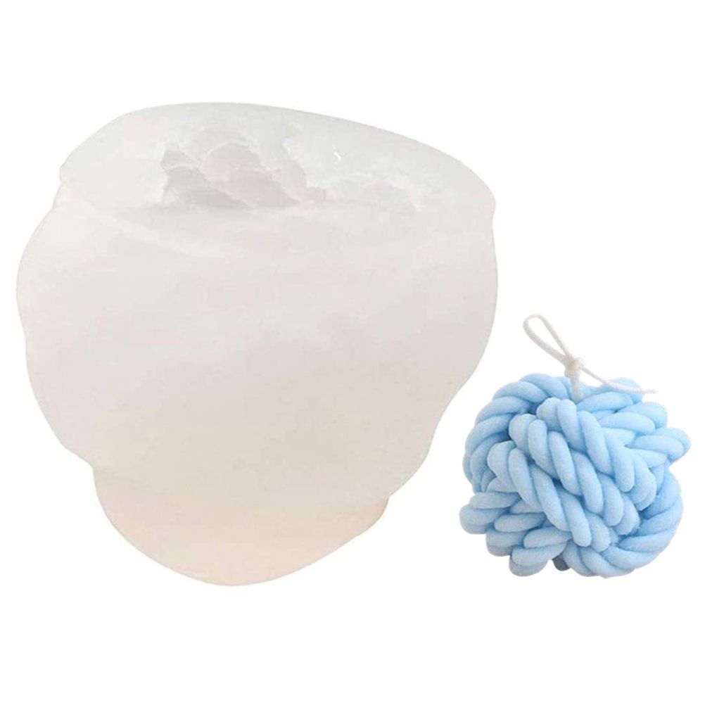 3D Silicone Candle Mould for DIY Candles Wax Soap Chocolate Crafts Ornaments Scented Candle - Image 1