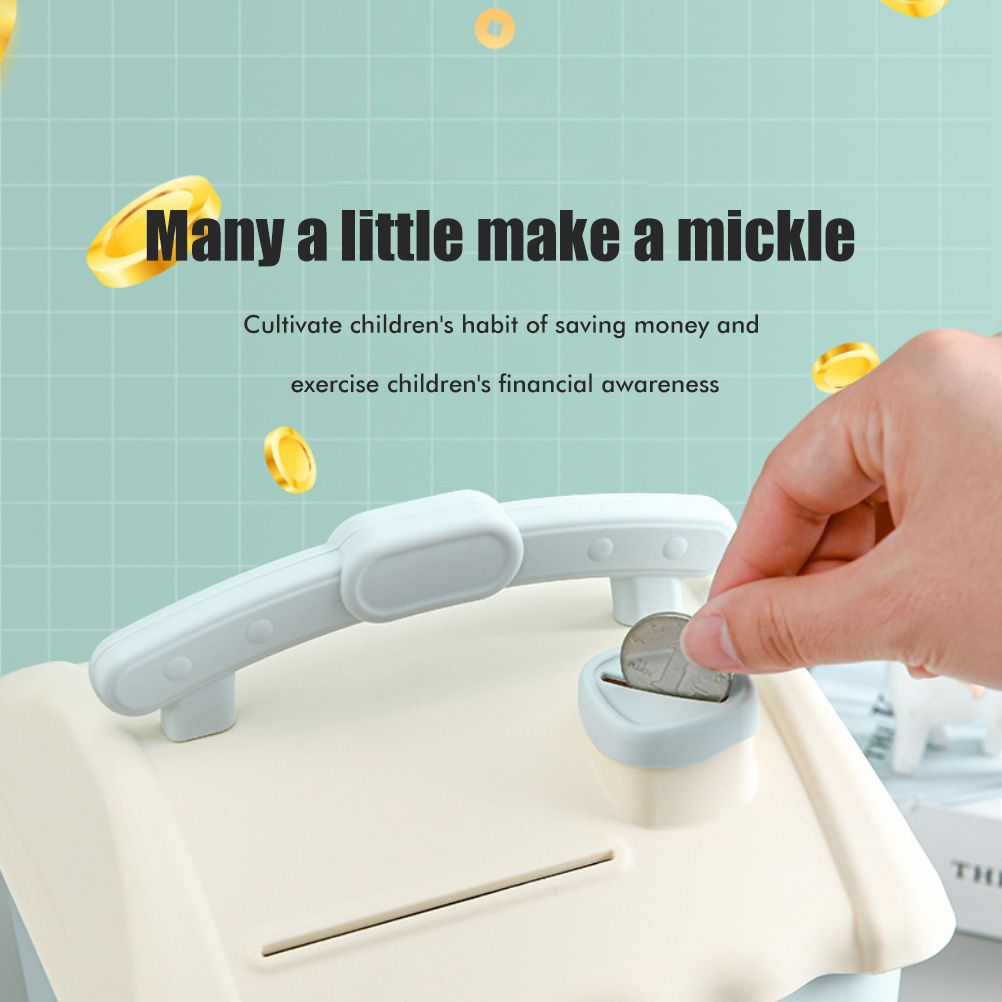 Money Bank Unbreakable Coin Bank for Girls and Boys Large Size Piggy Banks Practical Gifts for Birthday Christmas - Image 6