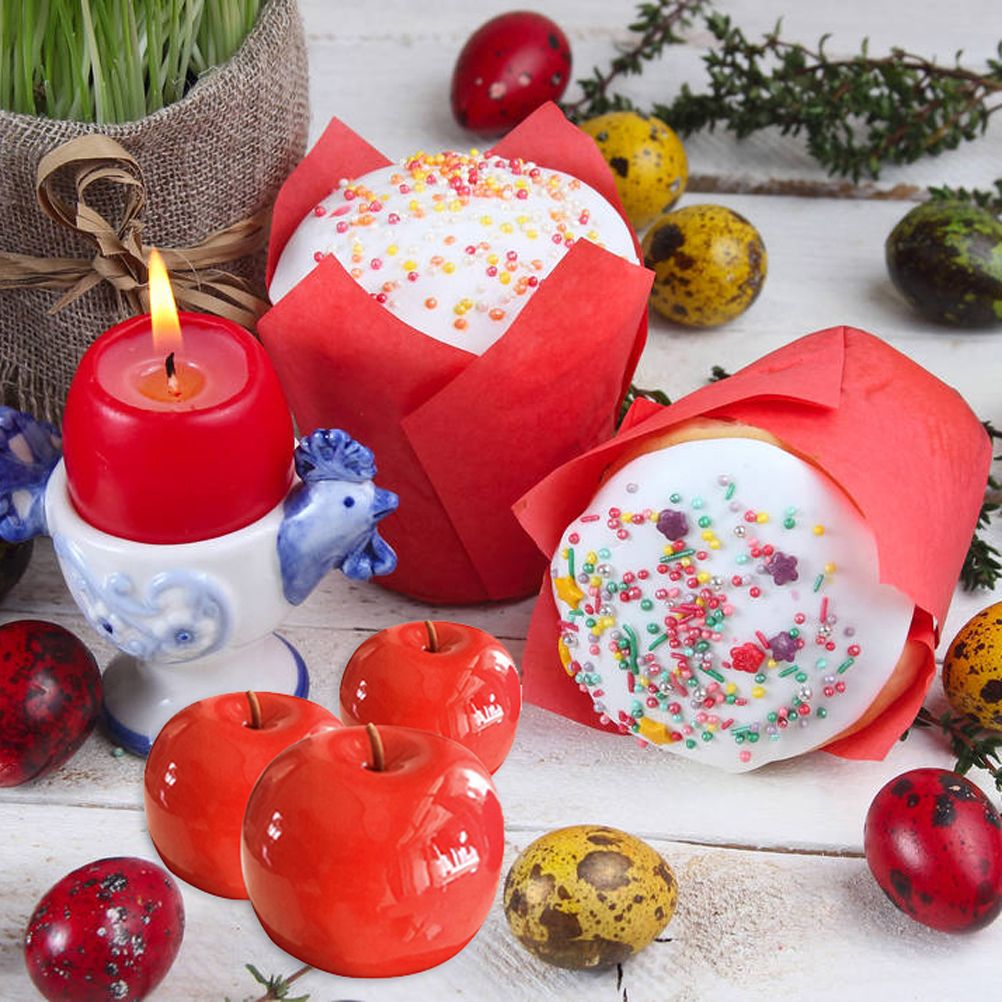 Christmas Eve 15 Cavity Apple Design Silicone Cake Molds Chocolate Mousse Pastry Bakeware Moulds Kitchen Dessert Baking Tools - Image 5