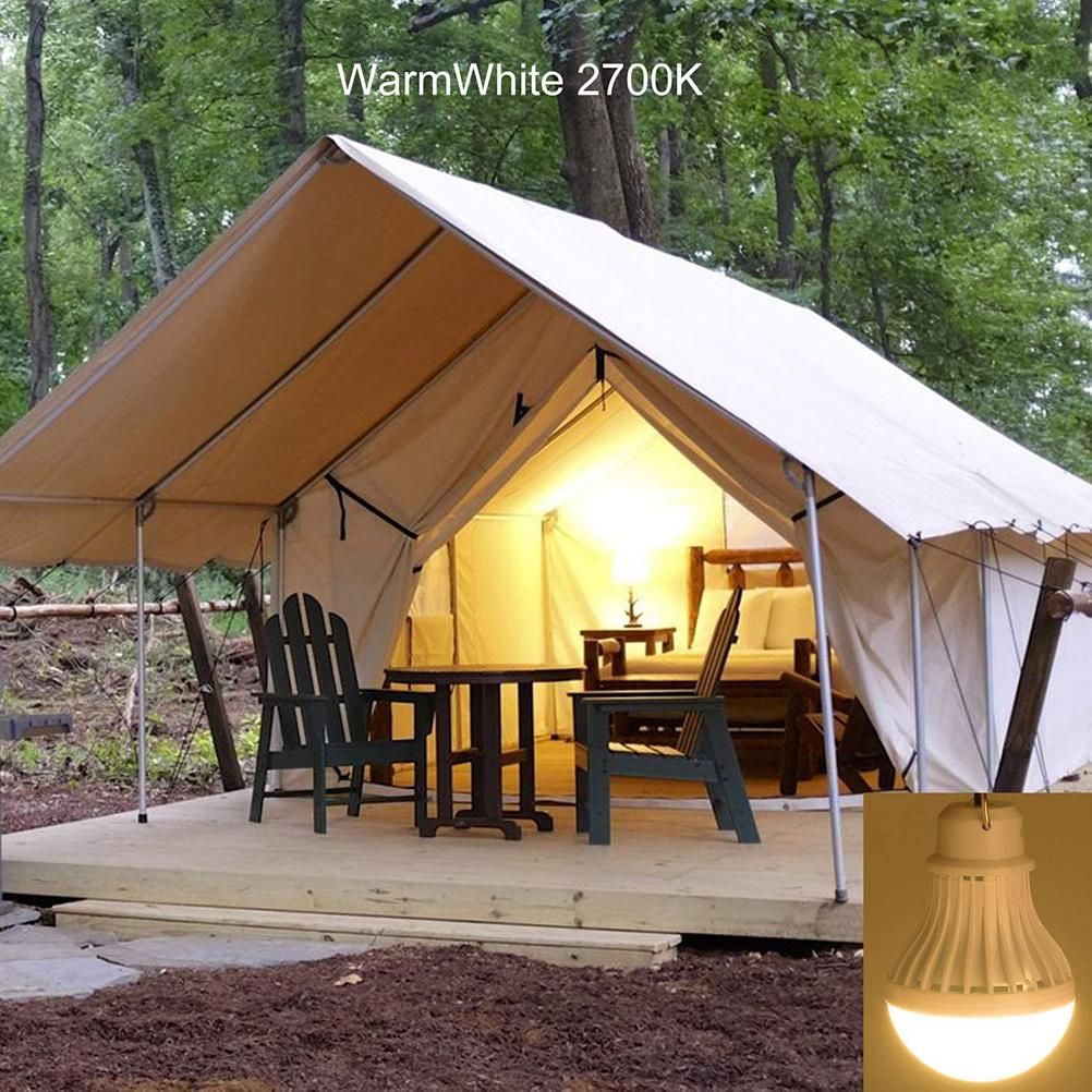 2 Pack LED Light for Camping 5W USB Children Bed Lamp Portable LED Bulb Outdoor Emergency Light - Image 6