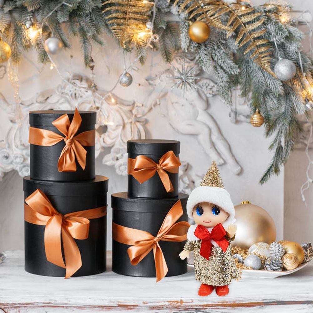 4 Pcs Christmas Baby Elf Doll Christmas Tiny Elf Doll Christmas Mini Elf Baby Doll Toys Baby Elves Dolls Toy for Kids Xmas Gift - Image 6