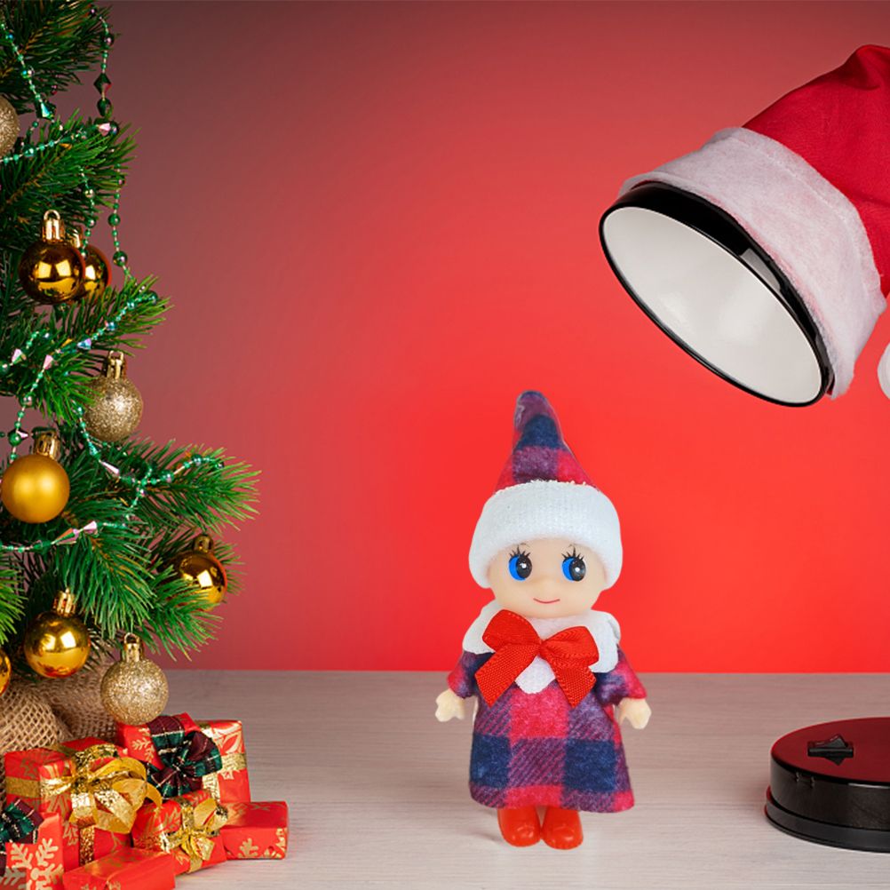 4 Pcs Christmas Baby Elf Doll Christmas Tiny Elf Doll Christmas Mini Elf Baby Doll Toys Baby Elves Dolls Toy for Kids Xmas Gift - Image 7
