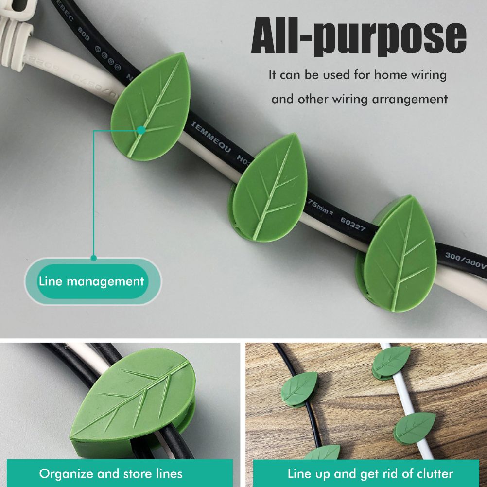 Pack of 50 Self Adhesive Plant Holders Plant Connector Clip Climbing Plants Fixing Wall Plant Clips for Supports Planting - Image 6