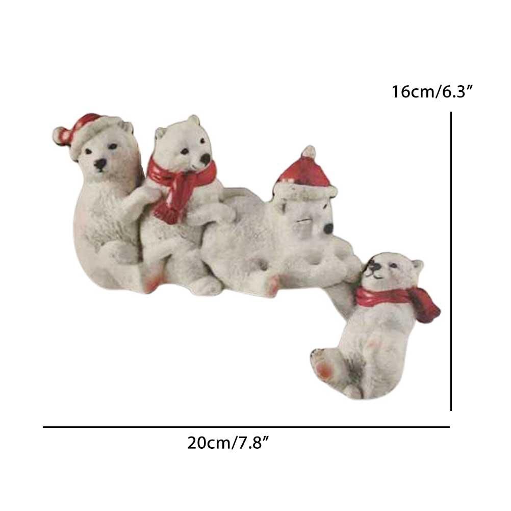 Christmas Door Frame Decoration Wooden Santa Claus Elk Xmas Decor for Home Christmas Party Ornament - Image 7