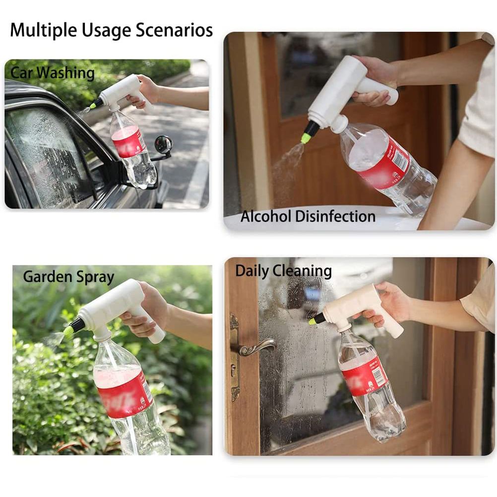 Watering Can for Indoor Outdoor Plants Watering Can Mini Electric Water Spray Head - Image 6